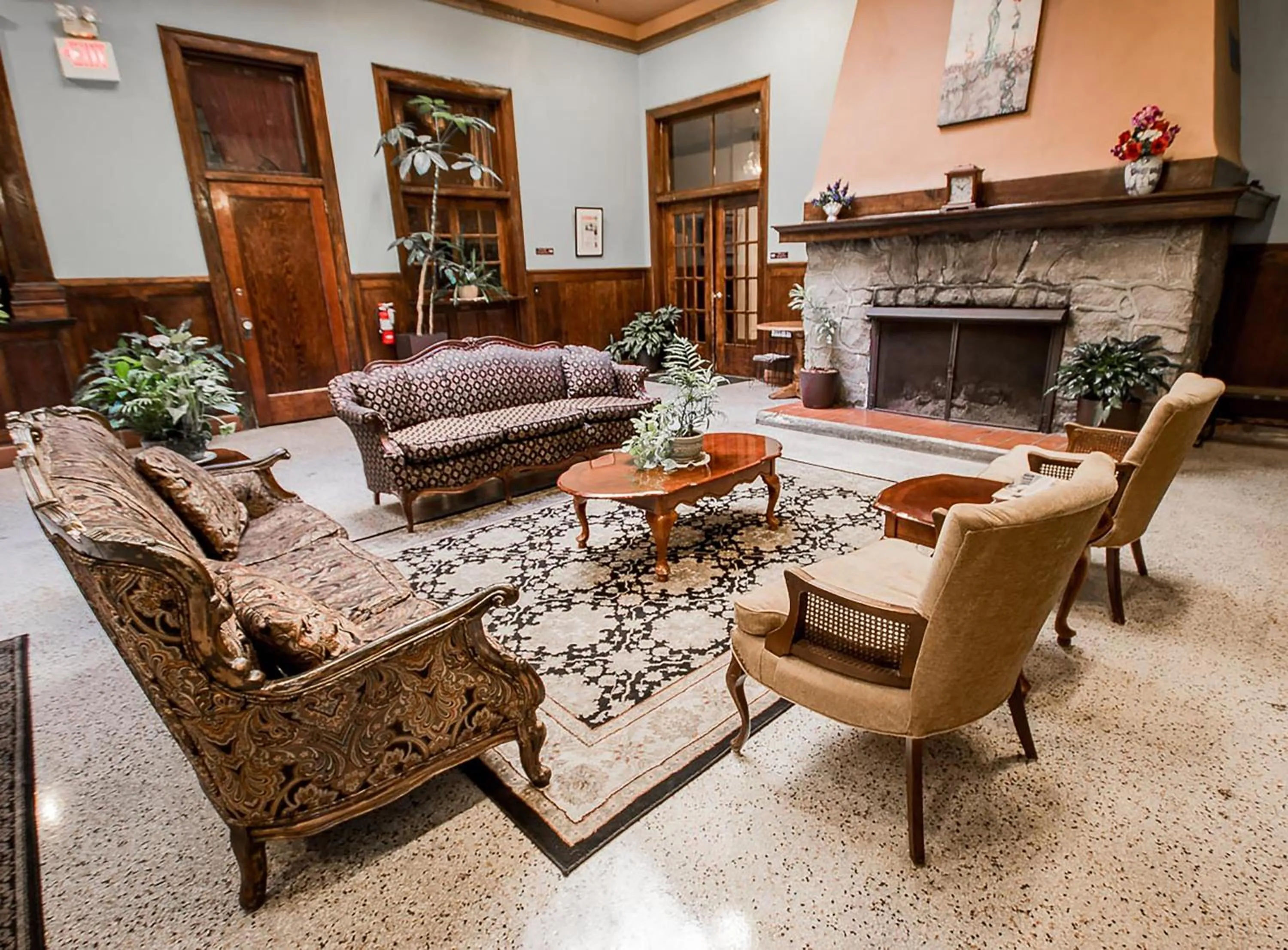 Lobby or reception in The Edgewater Hotel