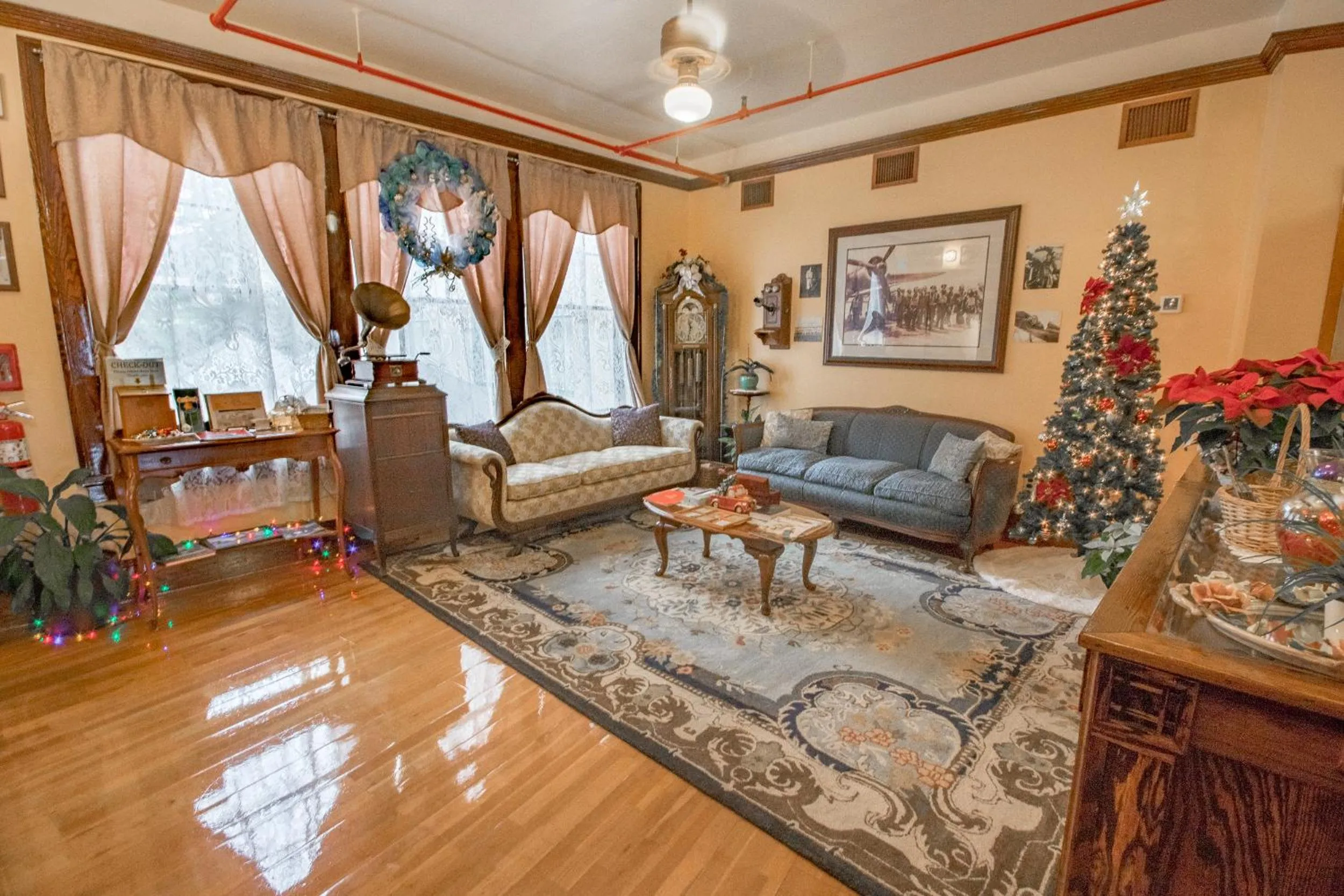 Winter in The Edgewater Hotel