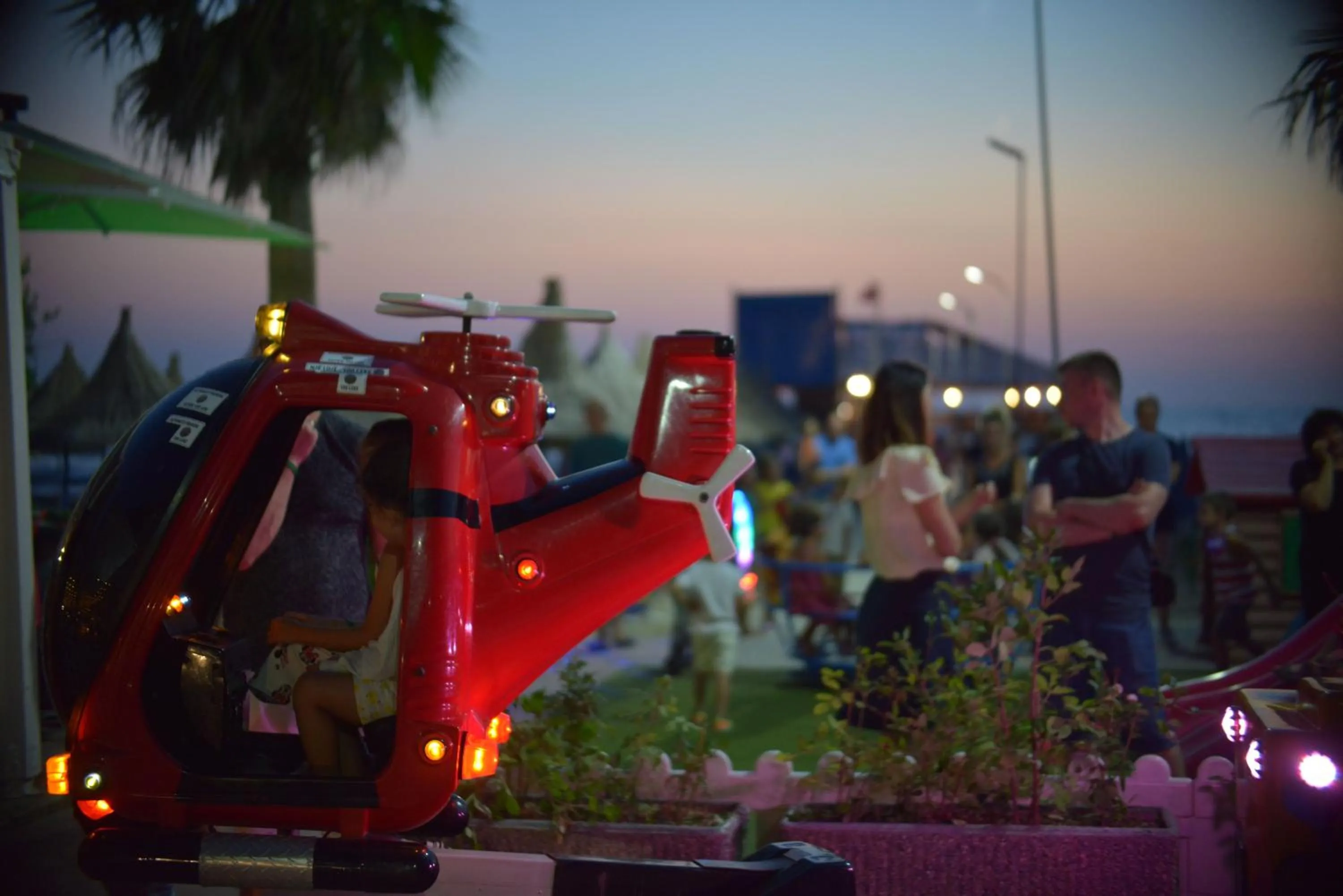 Children play ground in Klajdi Resort & SPA