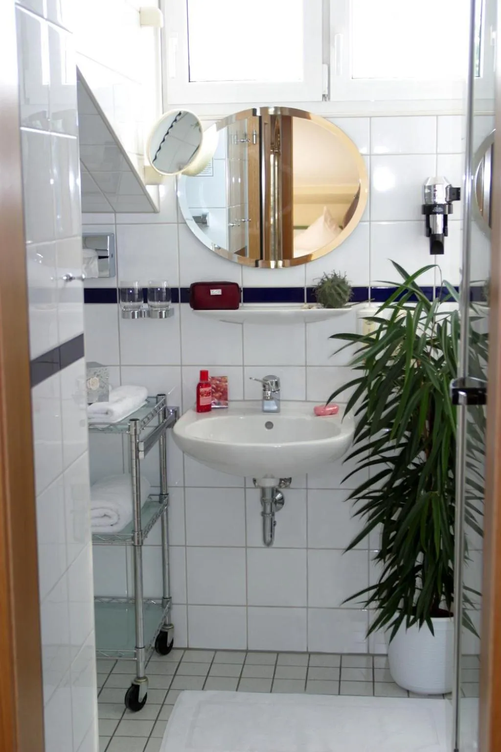 Bathroom in AppartementPension Zum Zacherl