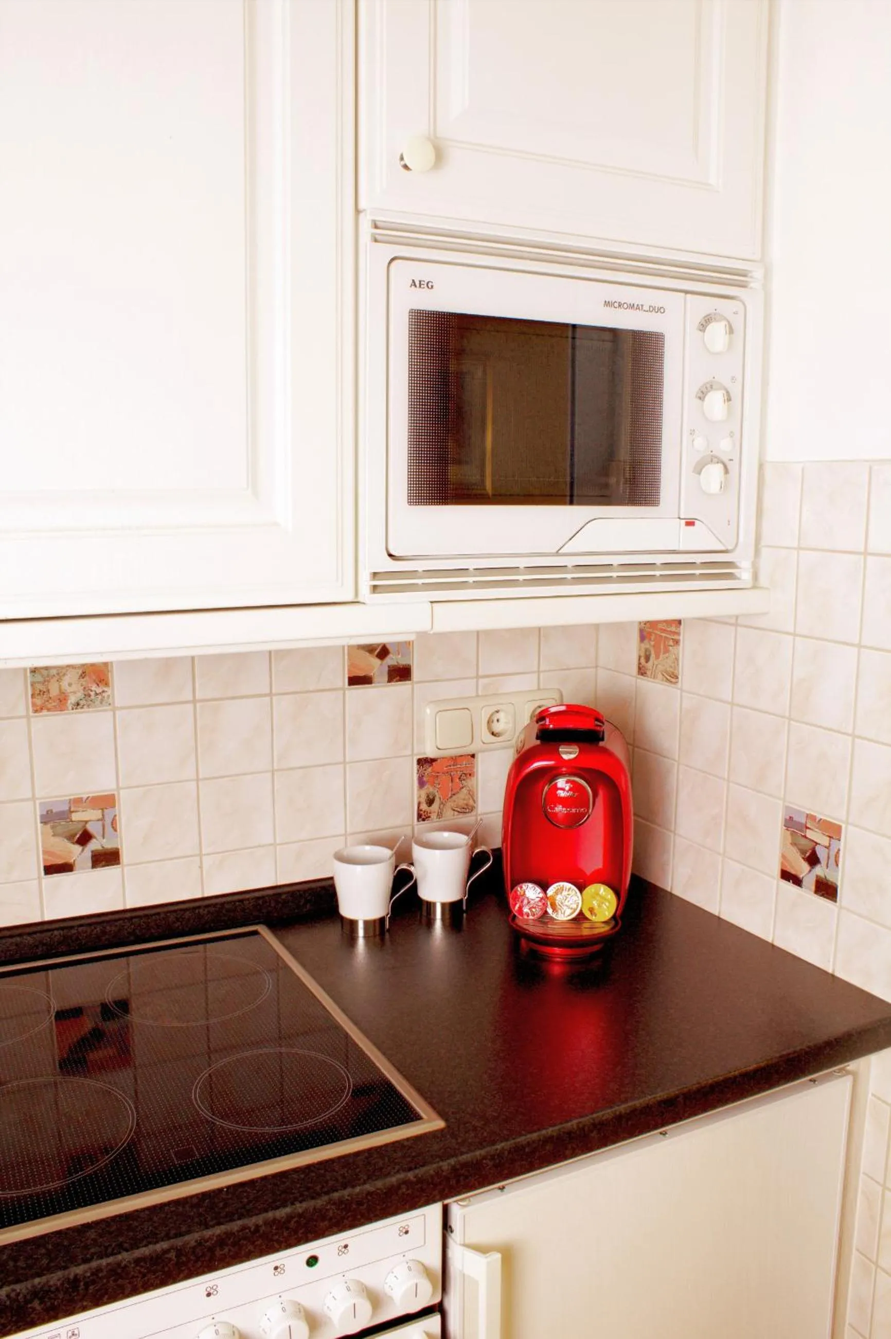 Kitchen or kitchenette in AppartementPension Zum Zacherl