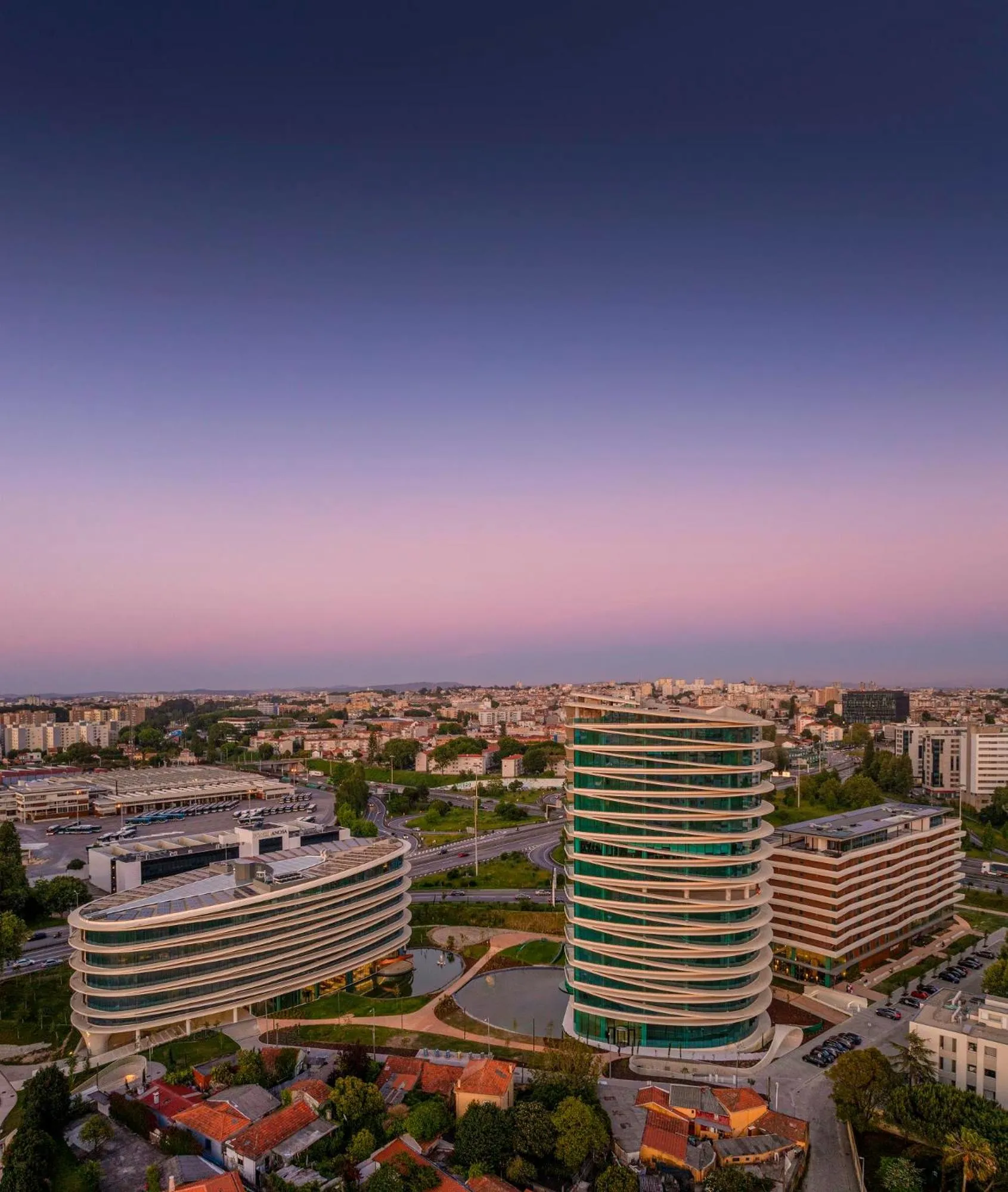 Bird's eye view in Nôma Living Icon Apartments