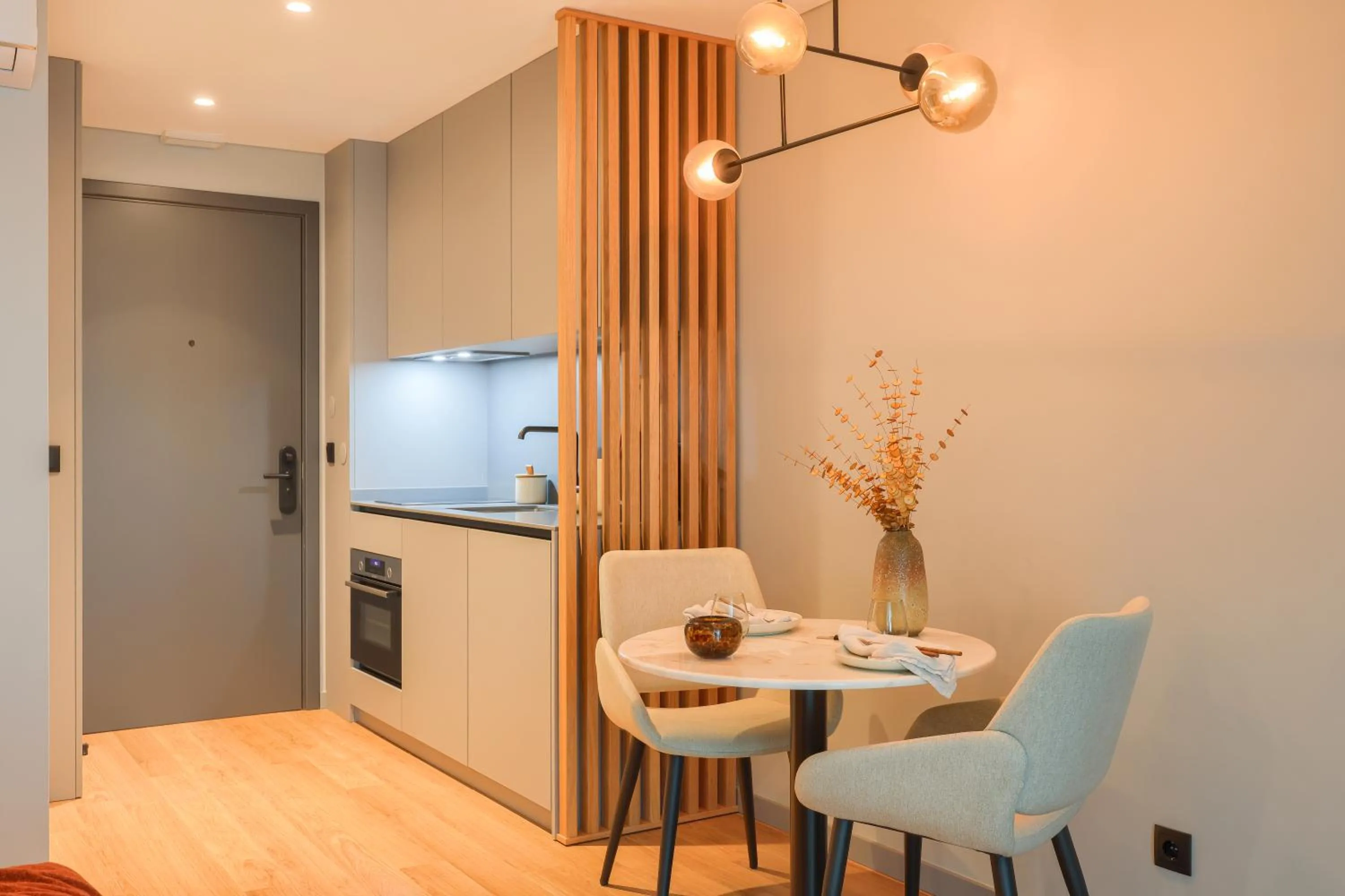 Dining area in Nôma Living Icon Apartments