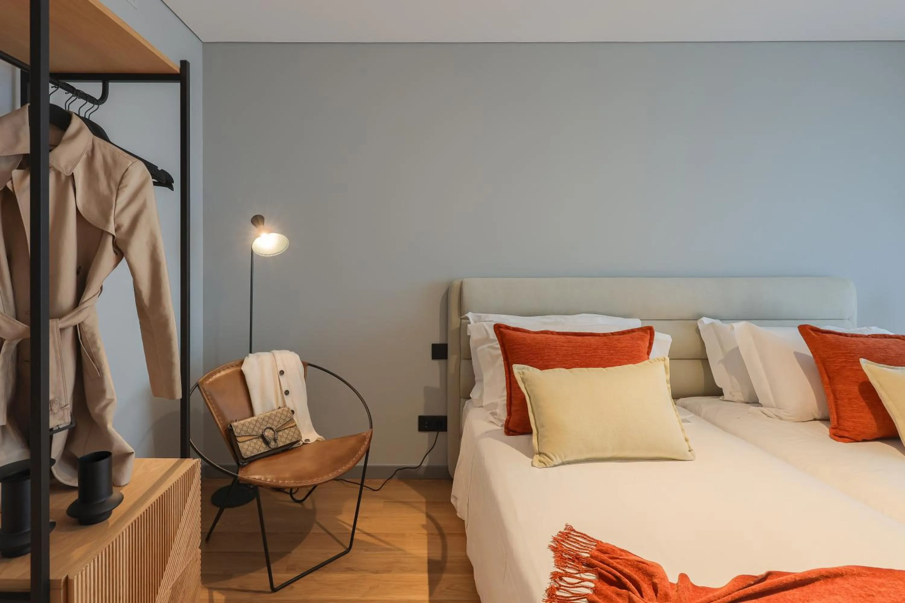 Bedroom, Bed in Nôma Living Icon Apartments