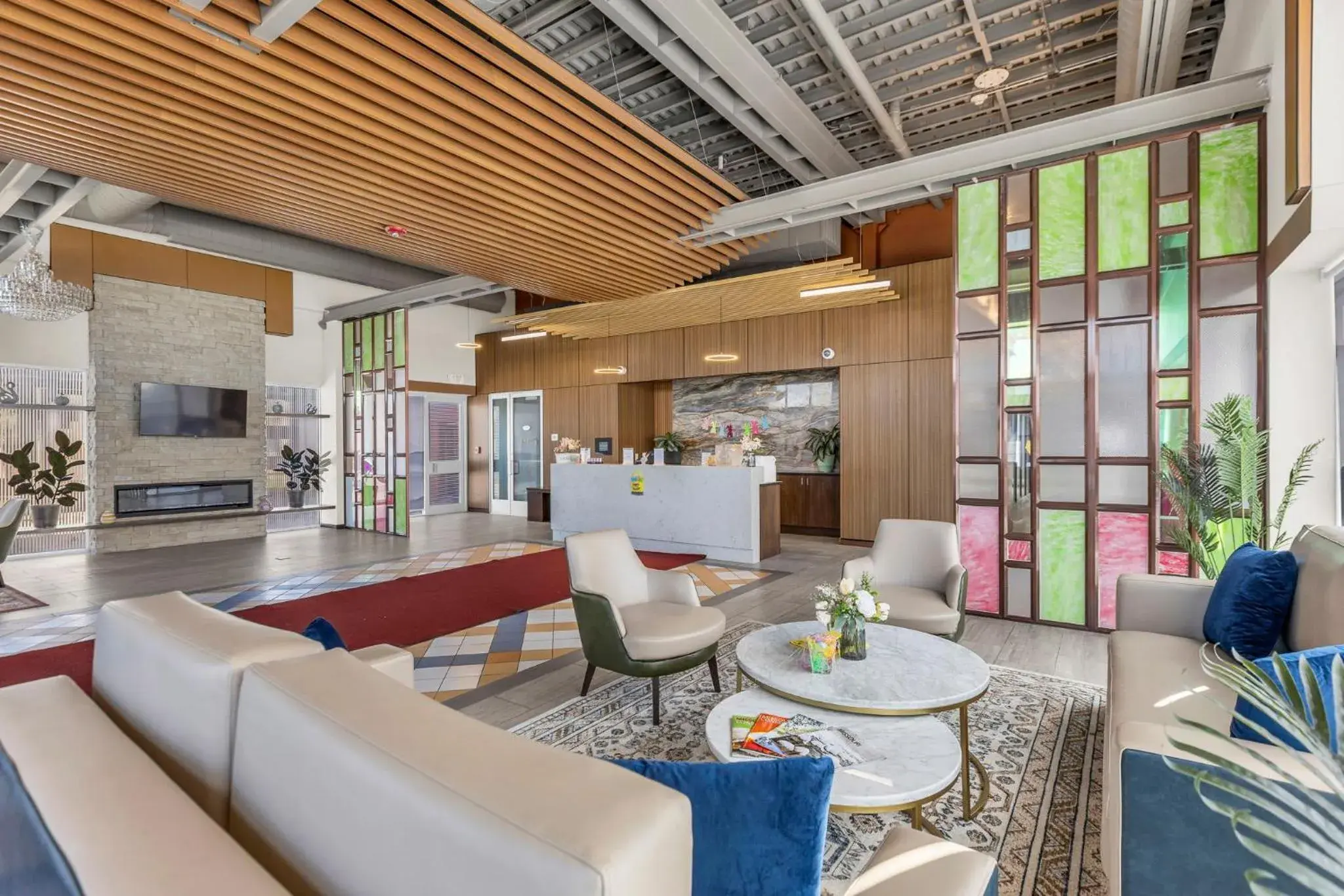 Lobby or reception in KC Inn Hotel Kansas City Lobby or reception in KC Inn Hotel Kansas City