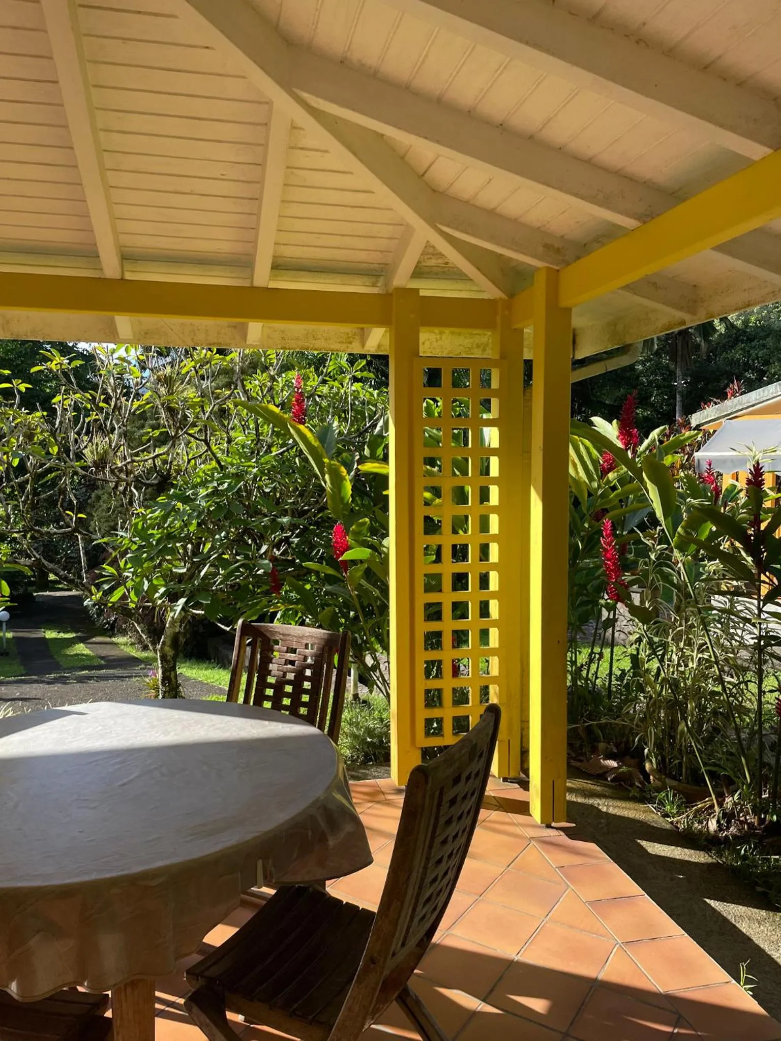 Patio in Les Cycas