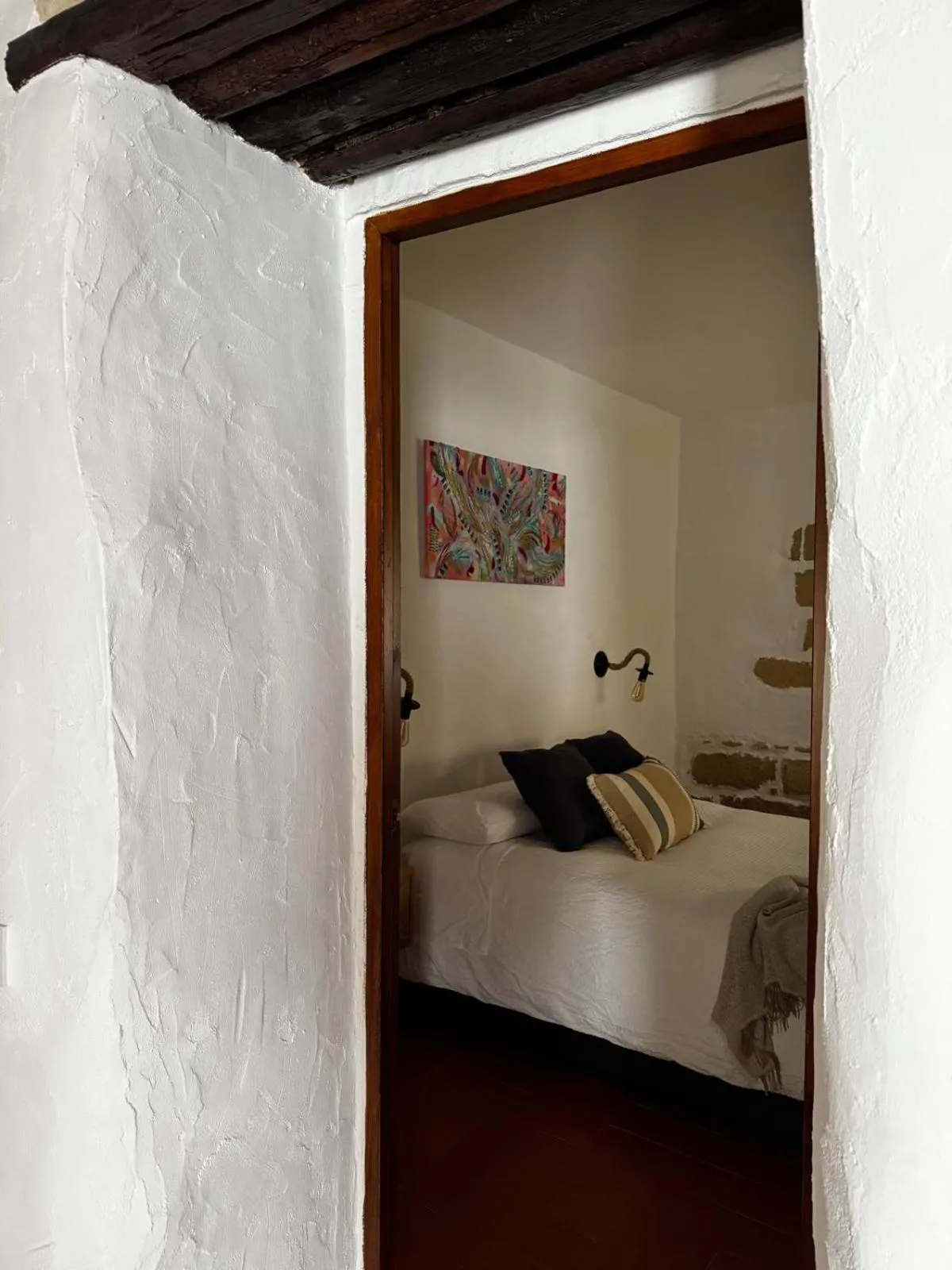 Bedroom, Bed in Apartamentos Jerez Siglo XIX