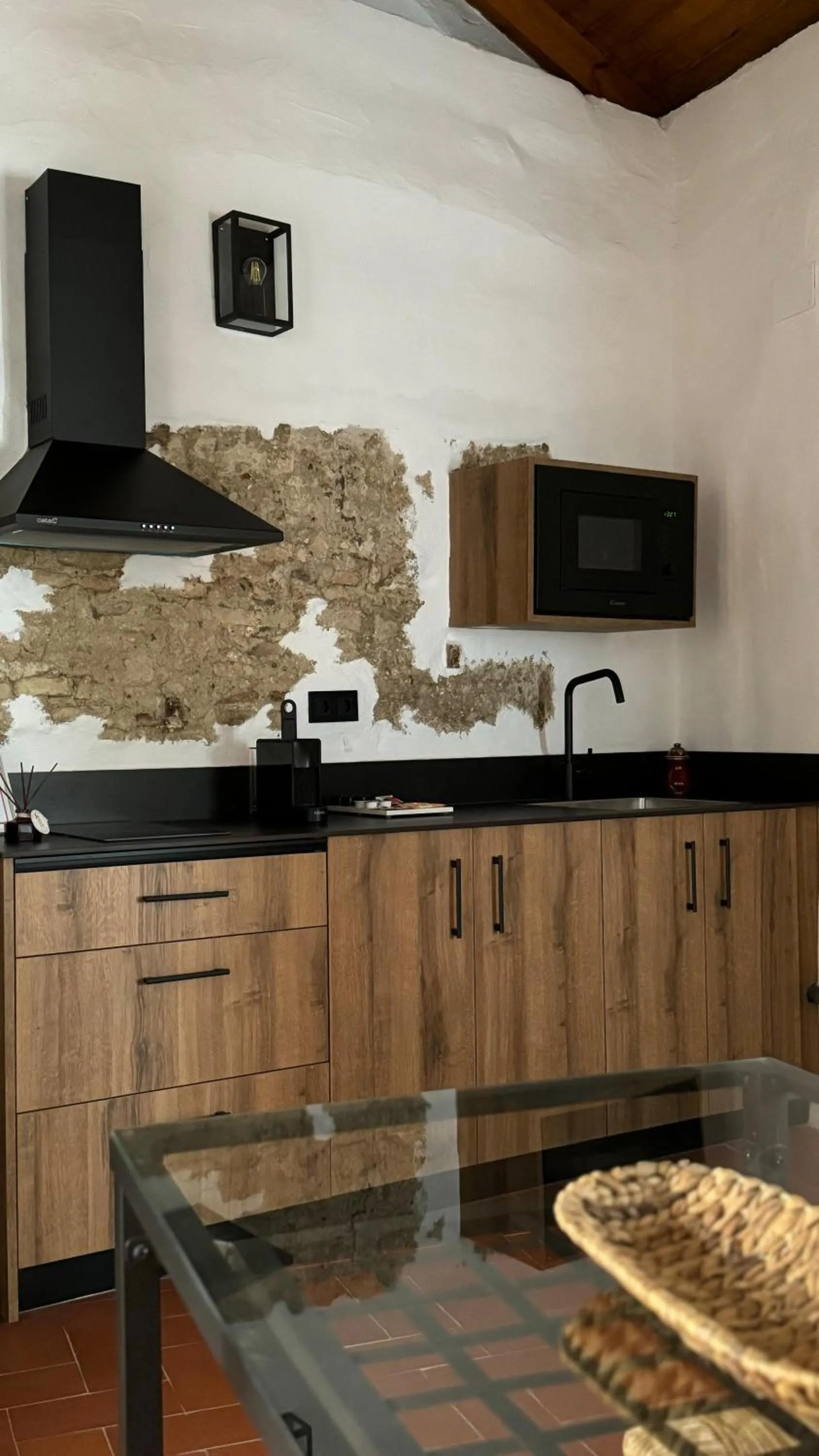 Kitchen or kitchenette in Apartamentos Jerez Siglo XIX