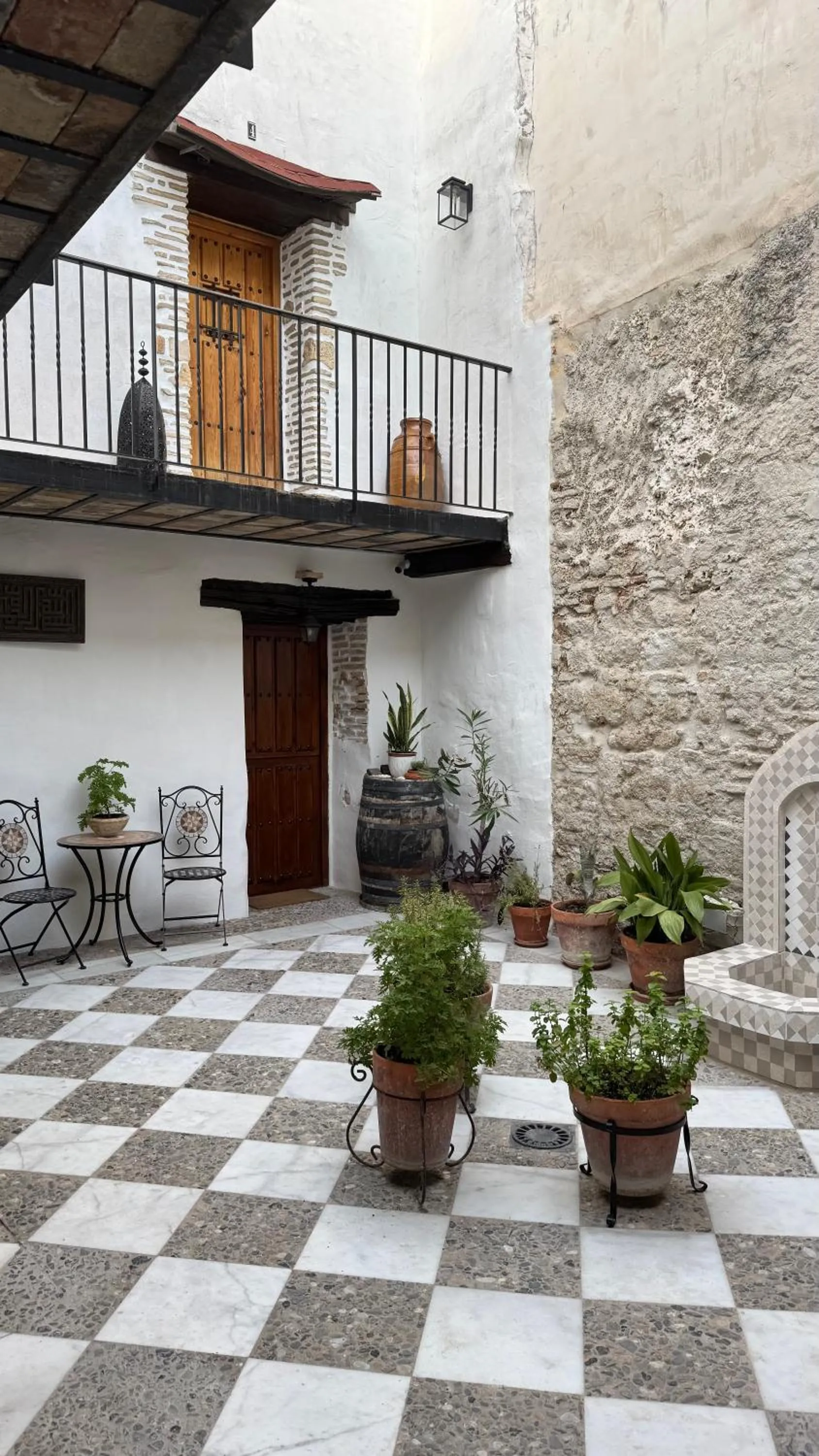 Patio in Apartamentos Jerez Siglo XIX