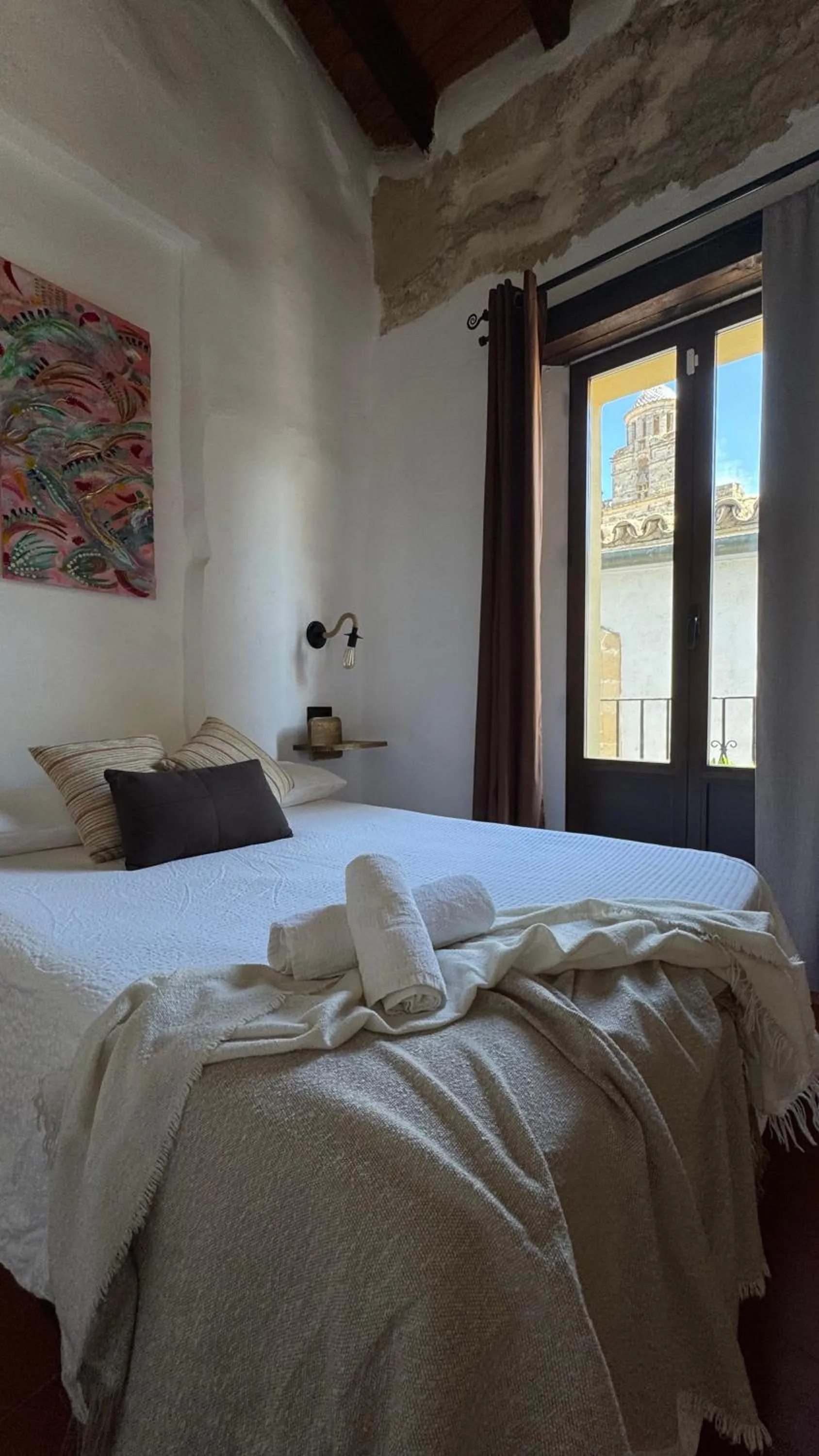 Bed in Apartamentos Jerez Siglo XIX