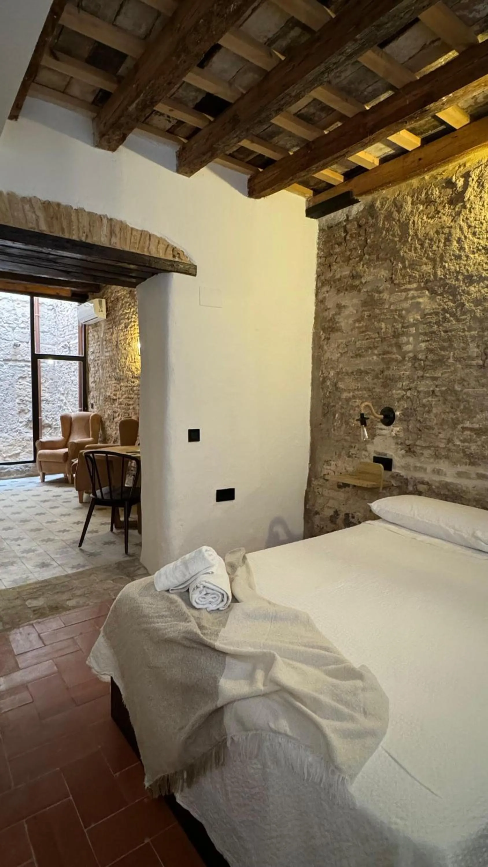 Bedroom, Bed in Apartamentos Jerez Siglo XIX