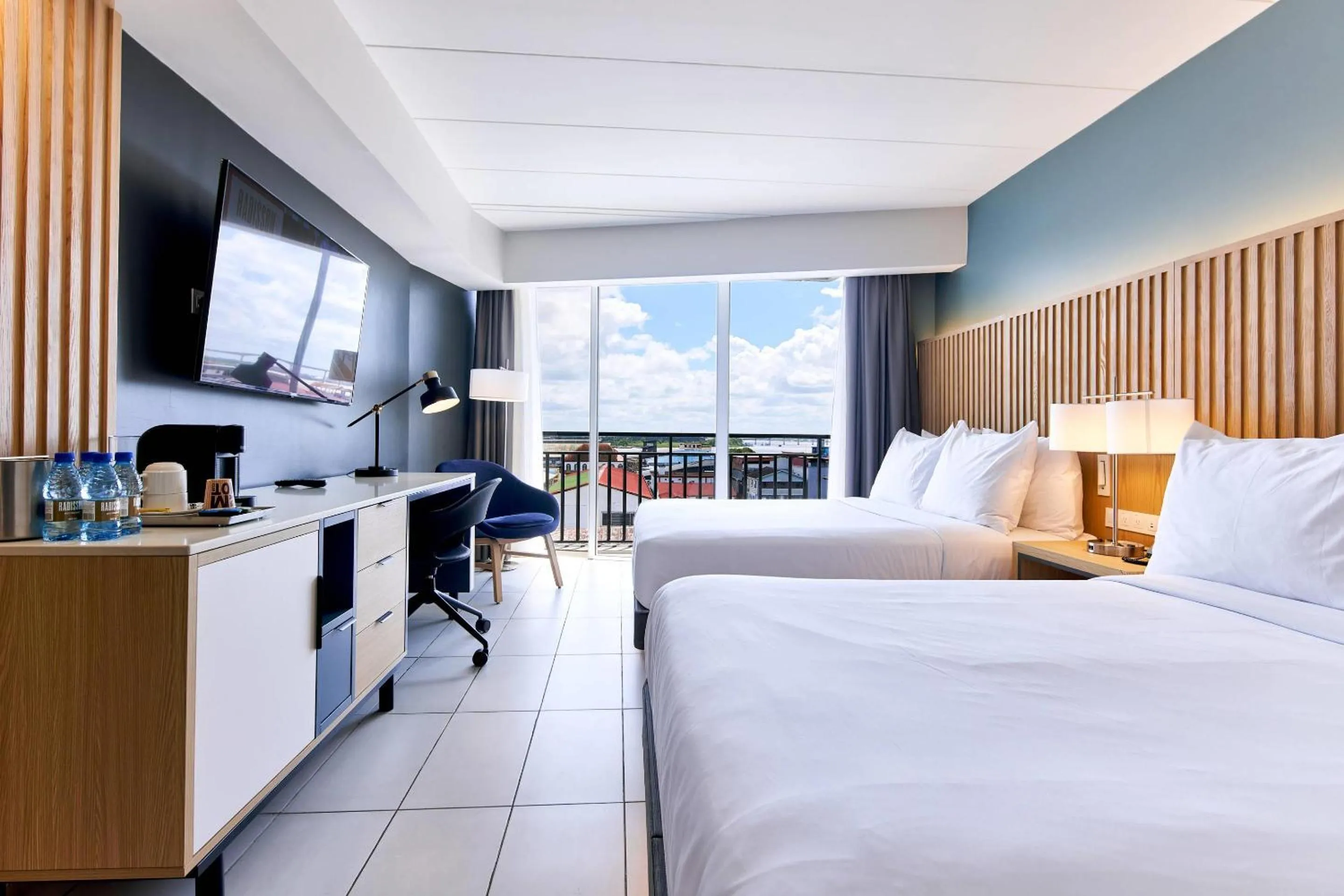 Bedroom, Bed in Radisson Hotel Paramaribo