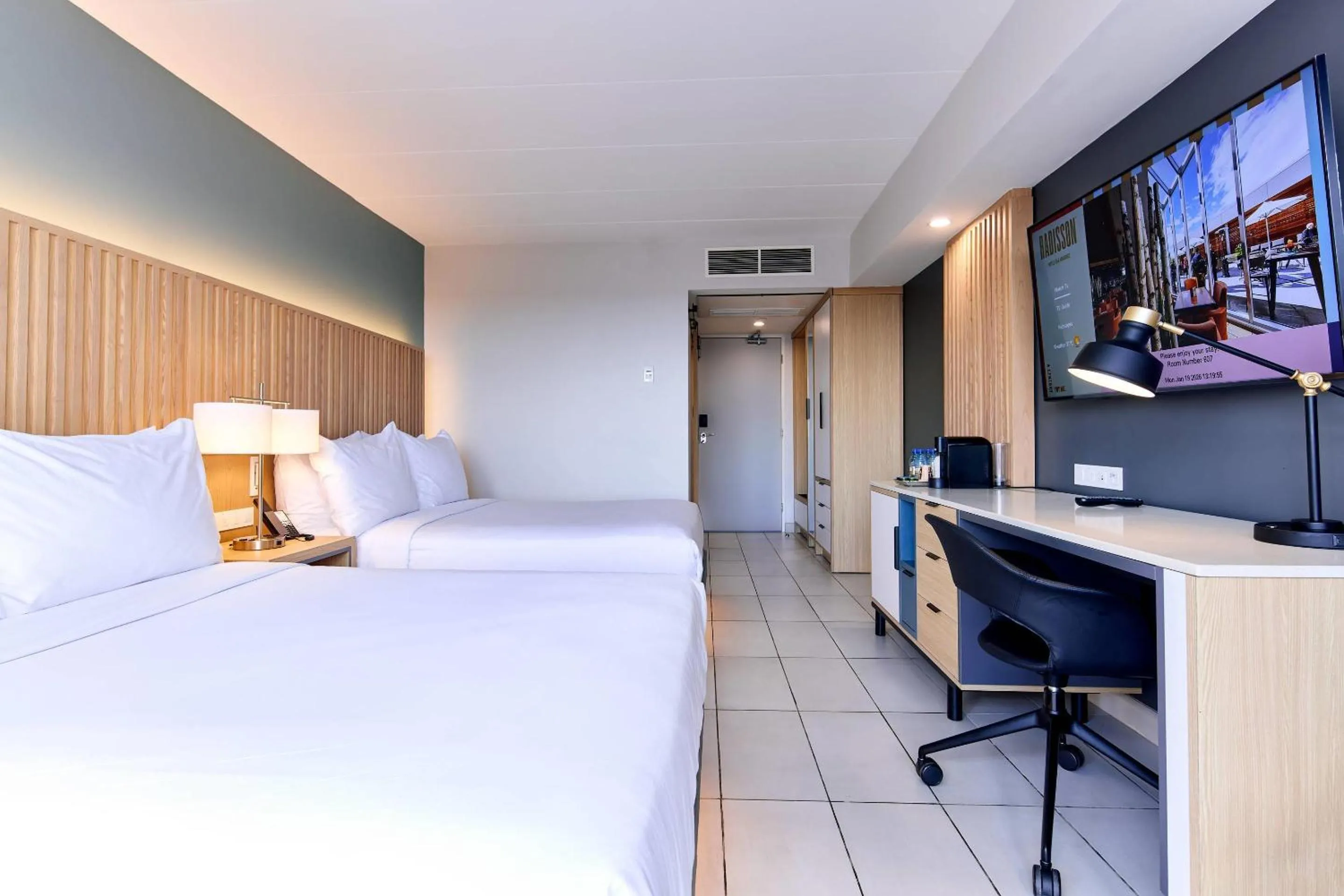 Bedroom, Bed in Radisson Hotel Paramaribo