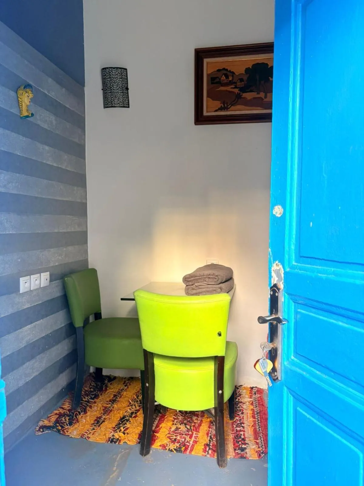 Living room in ASARAG GUEST HOUSE, YOGA & Surf