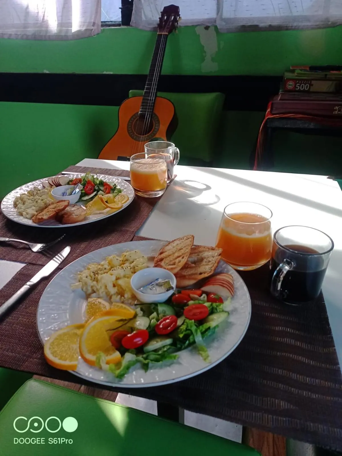 Breakfast in ASARAG GUEST HOUSE, YOGA & Surf