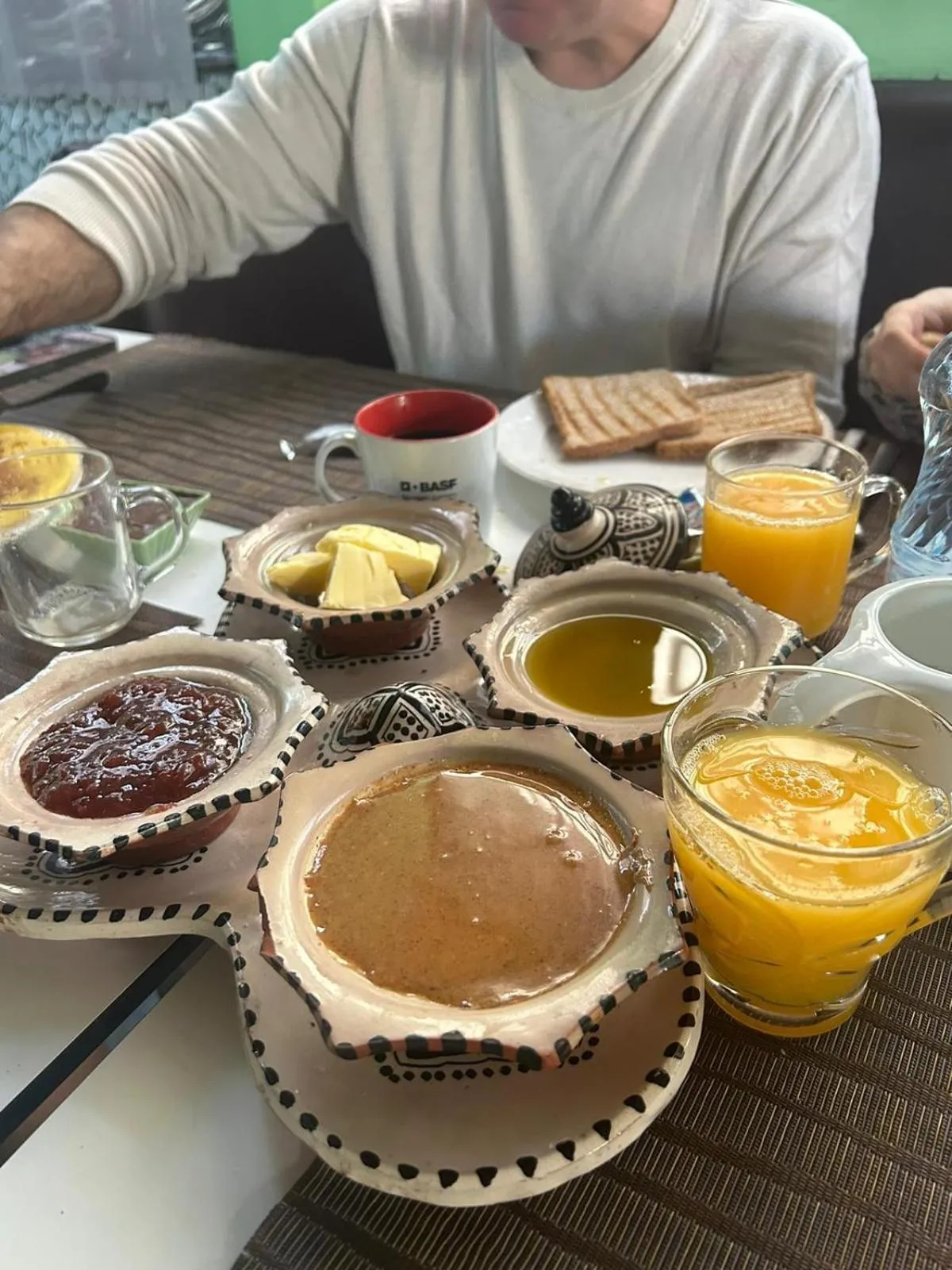 Breakfast in ASARAG GUEST HOUSE, YOGA & Surf