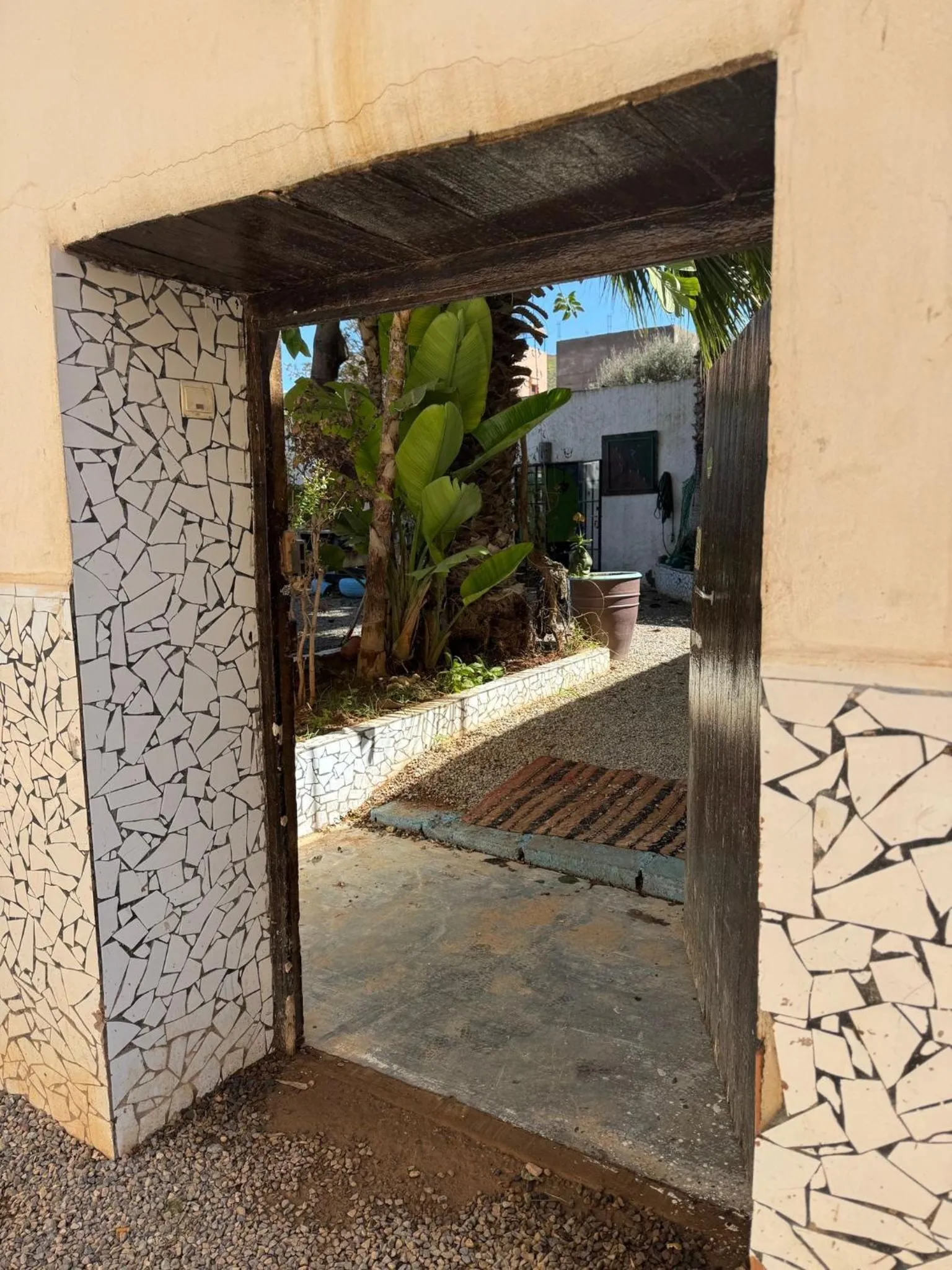 Facade/entrance in ASARAG GUEST HOUSE, YOGA & Surf
