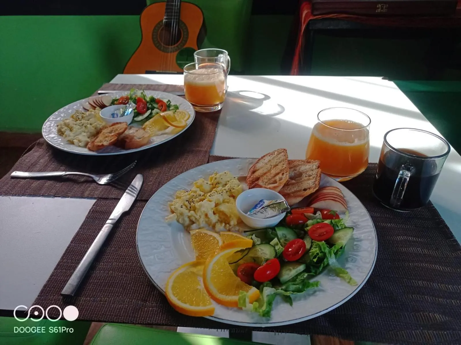 Breakfast in ASARAG GUEST HOUSE, YOGA & Surf