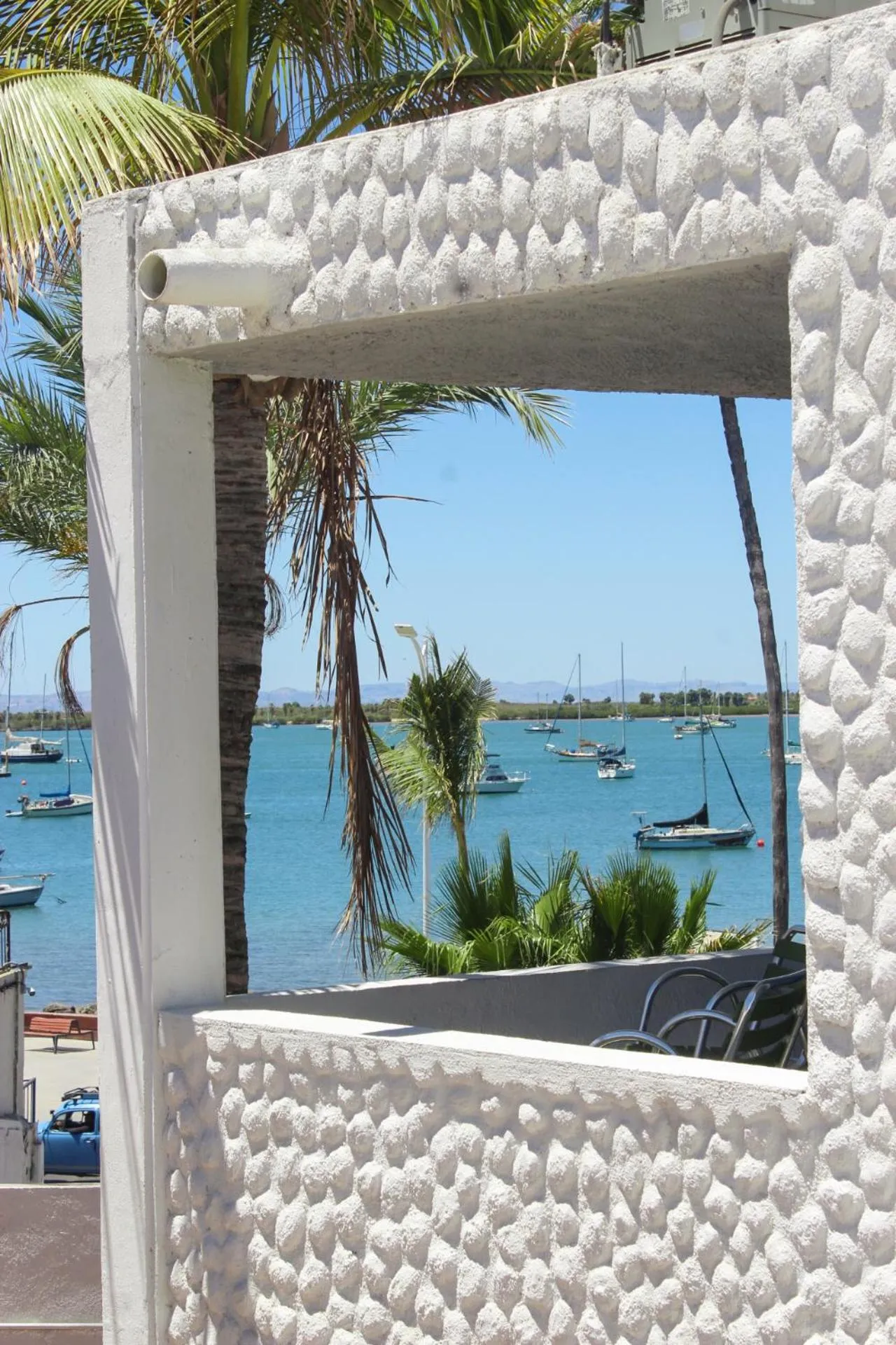 Balcony/Terrace in Hotel Allende