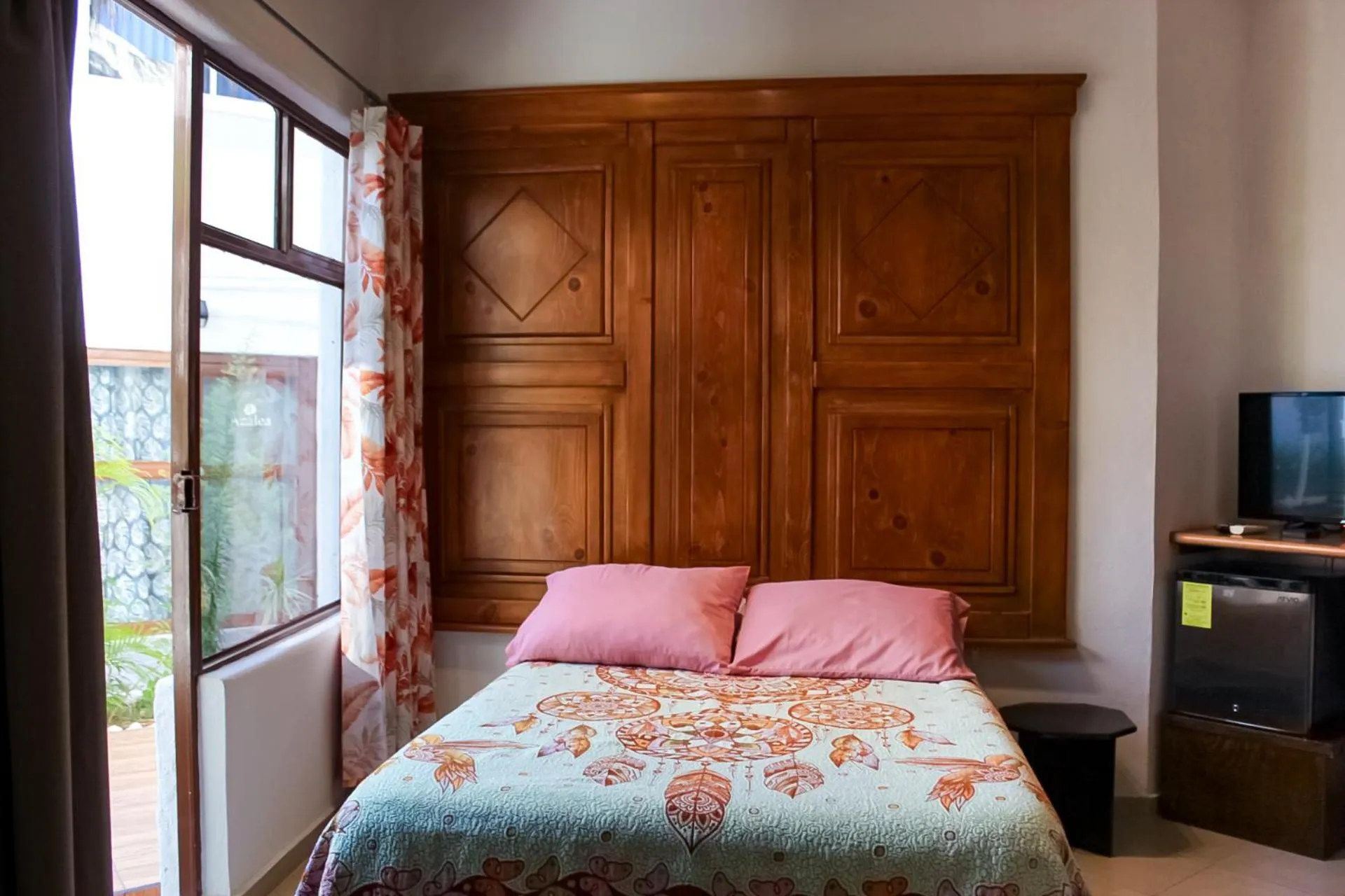 Bed in Hotel Allende