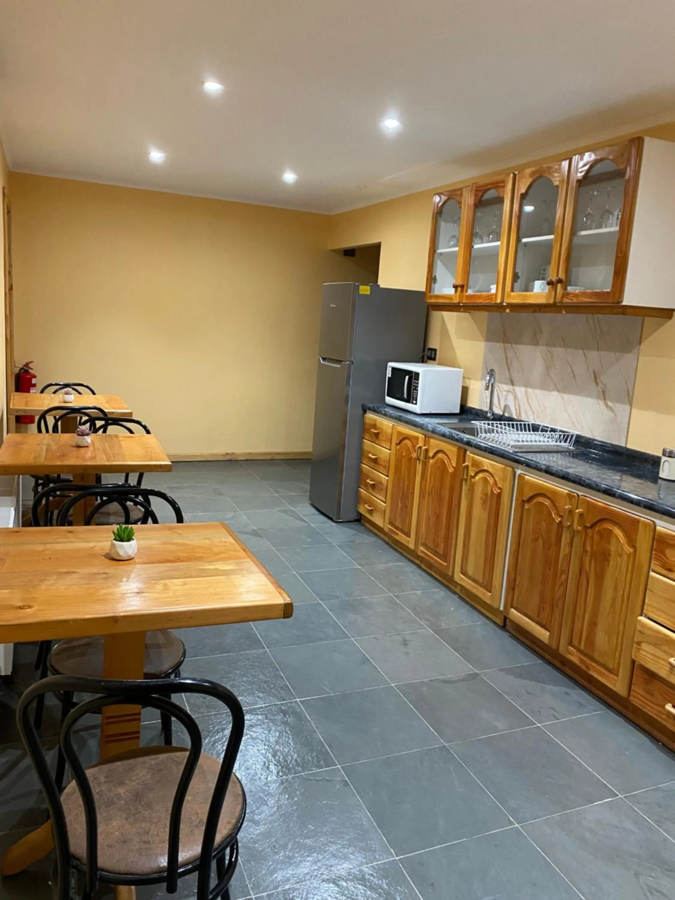 Kitchen or kitchenette in Hostal Graciela