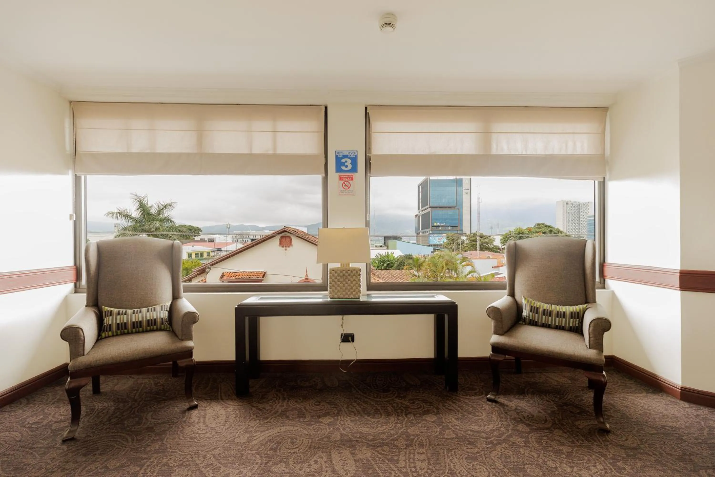 Living room in Parque del Lago Boutique Hotel