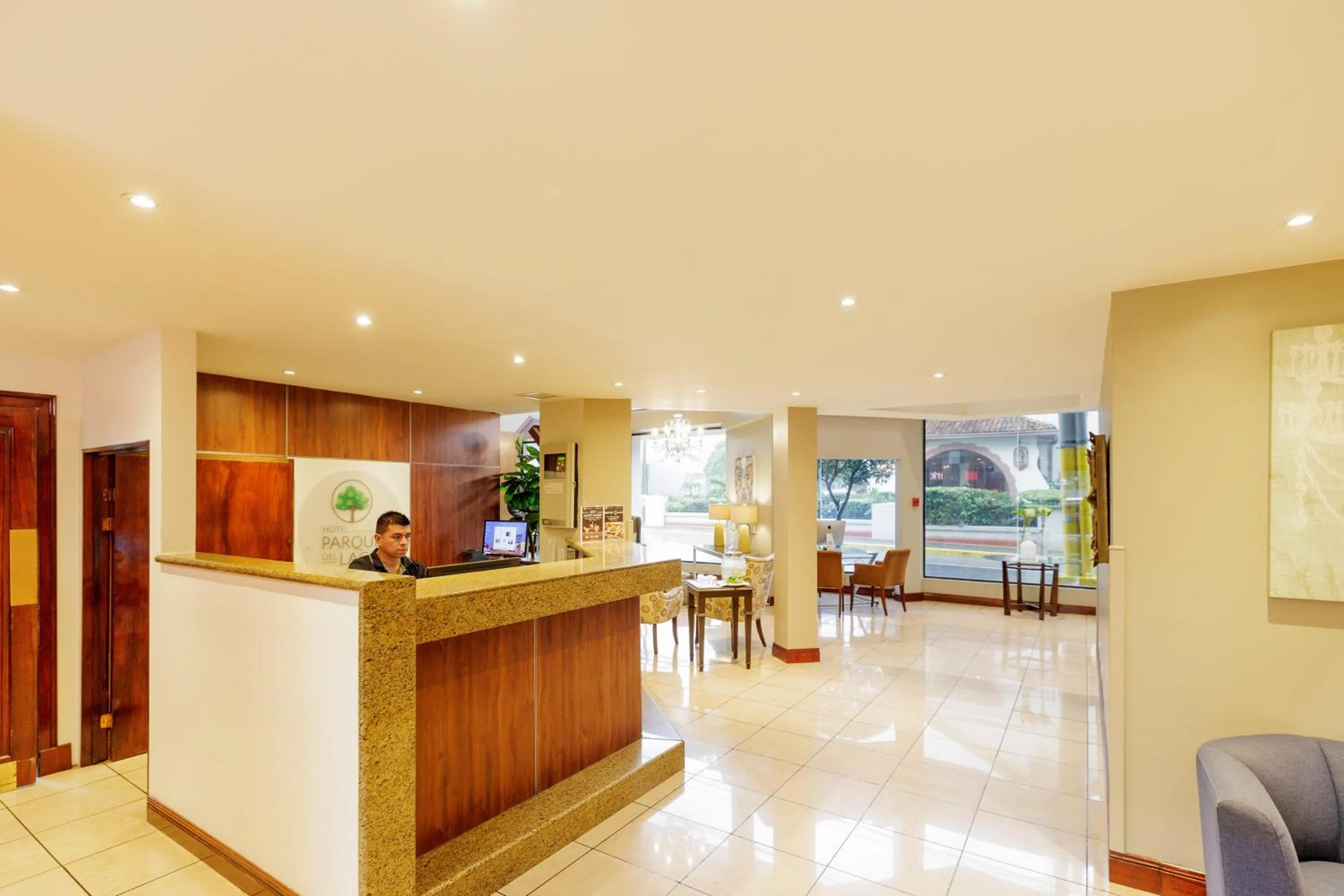 Property building in Parque del Lago Boutique Hotel