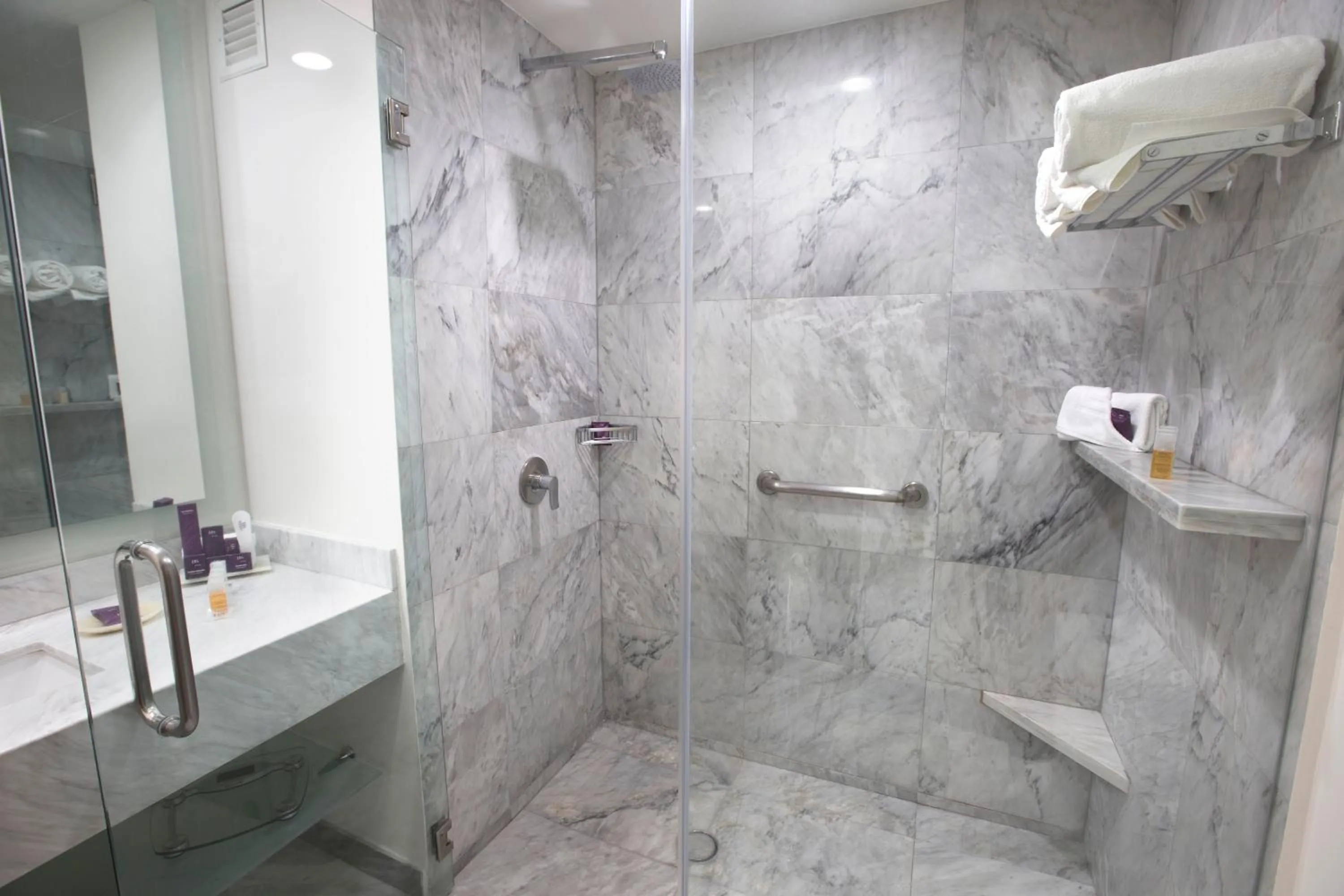 Shower in HS HOTSSON Hotel Queretaro