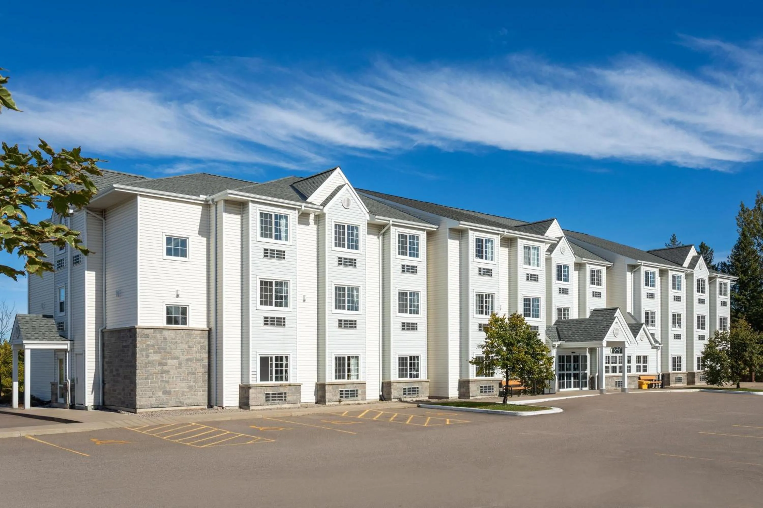 Property building in Microtel Inn & Suites Sault Ste. Marie