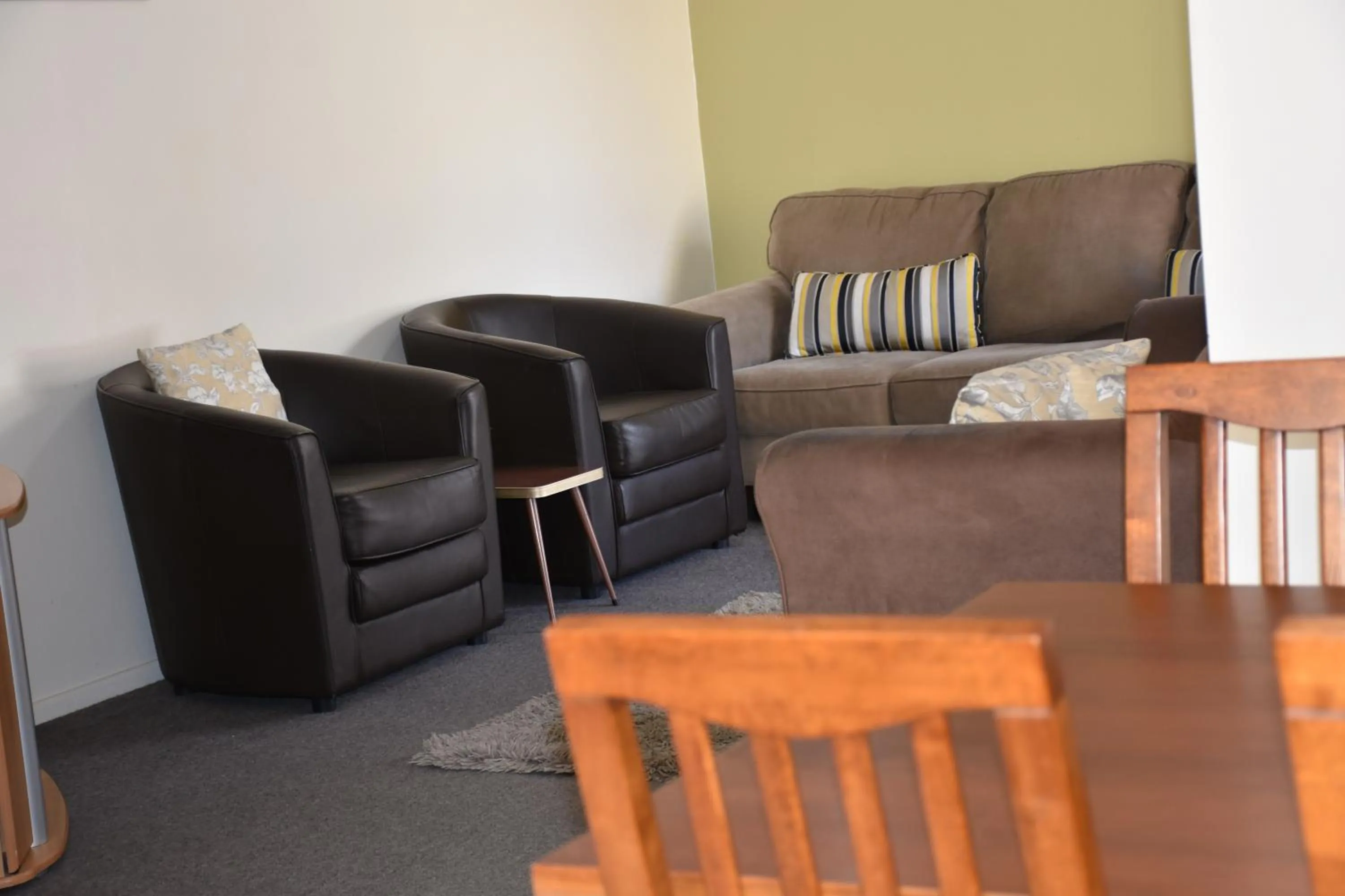 Living room in Roxburgh Motels