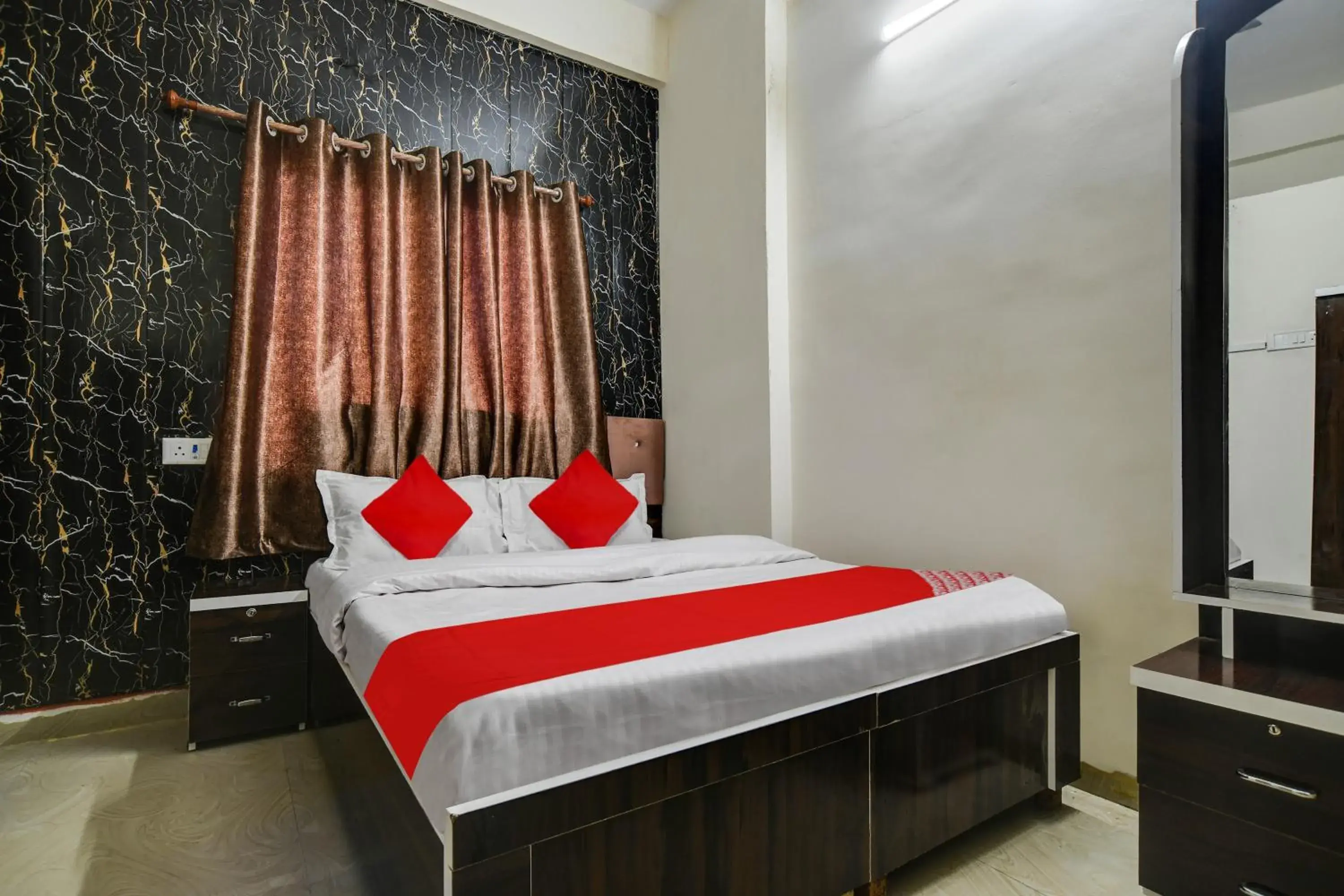 Bedroom, Bed in Hotel O Nitya Bedroom, Bed in Hotel O Nitya