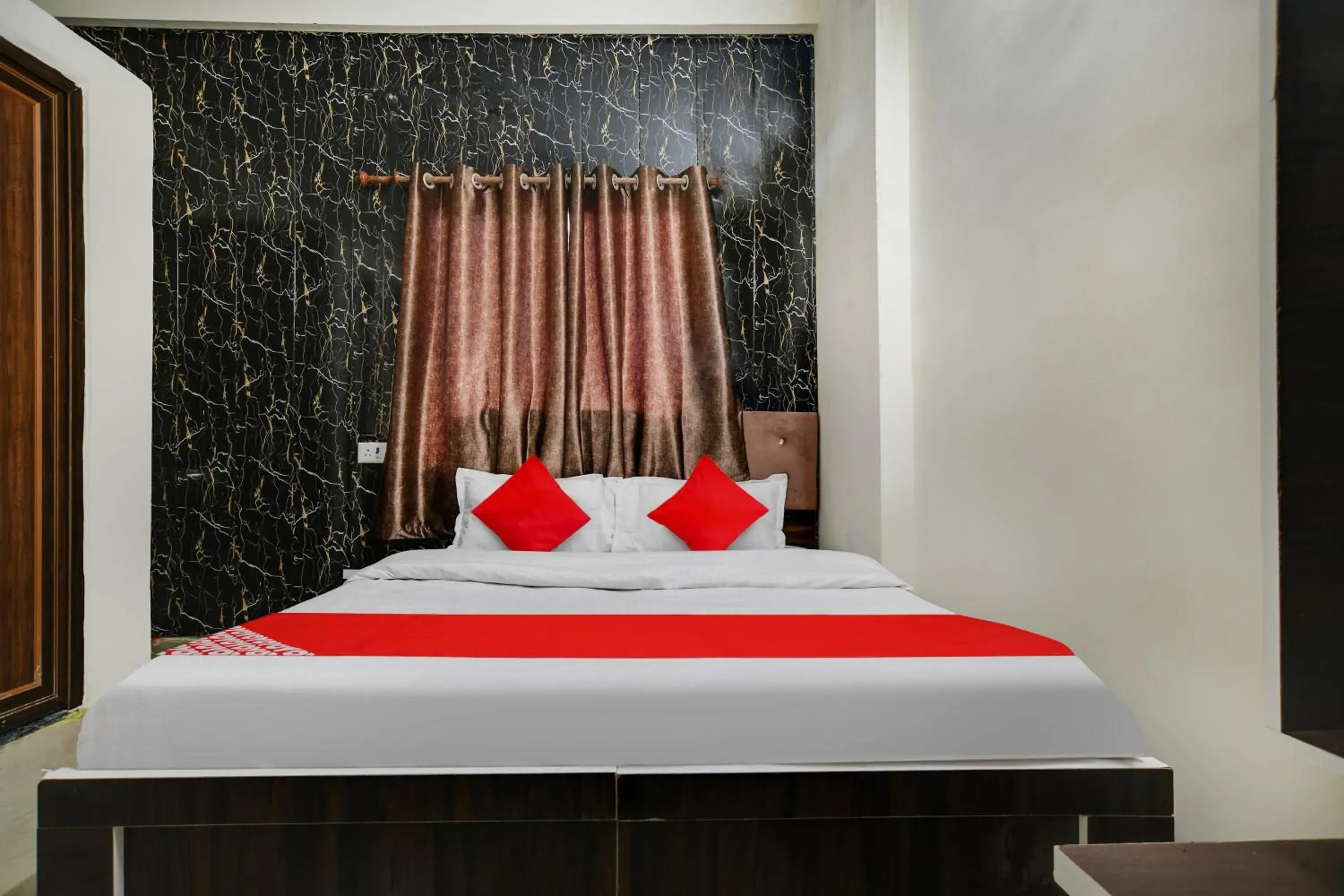 Bedroom, Bed in Hotel O Nitya Bedroom, Bed in Hotel O Nitya