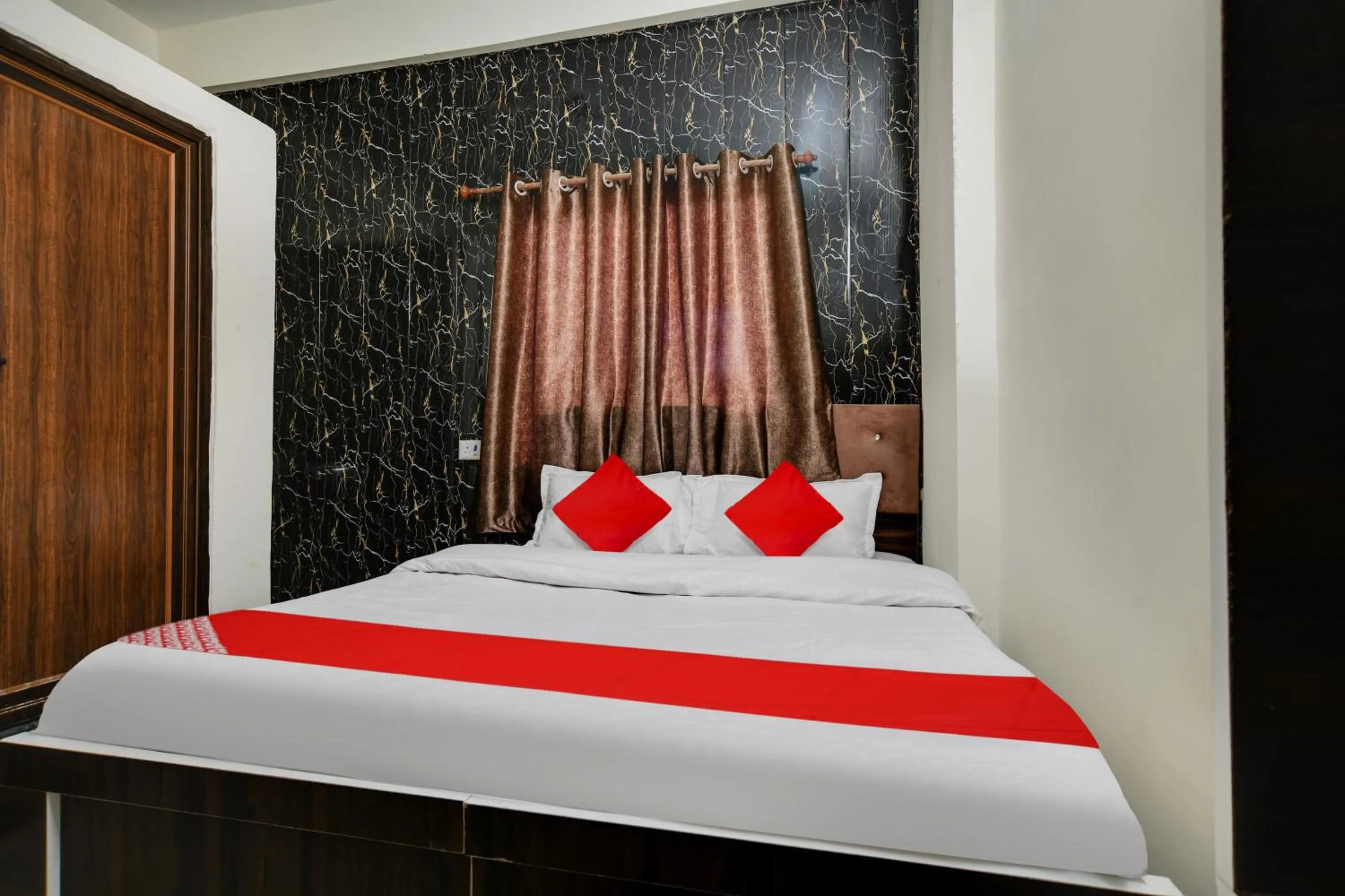 Bedroom, Bed in Hotel O Nitya