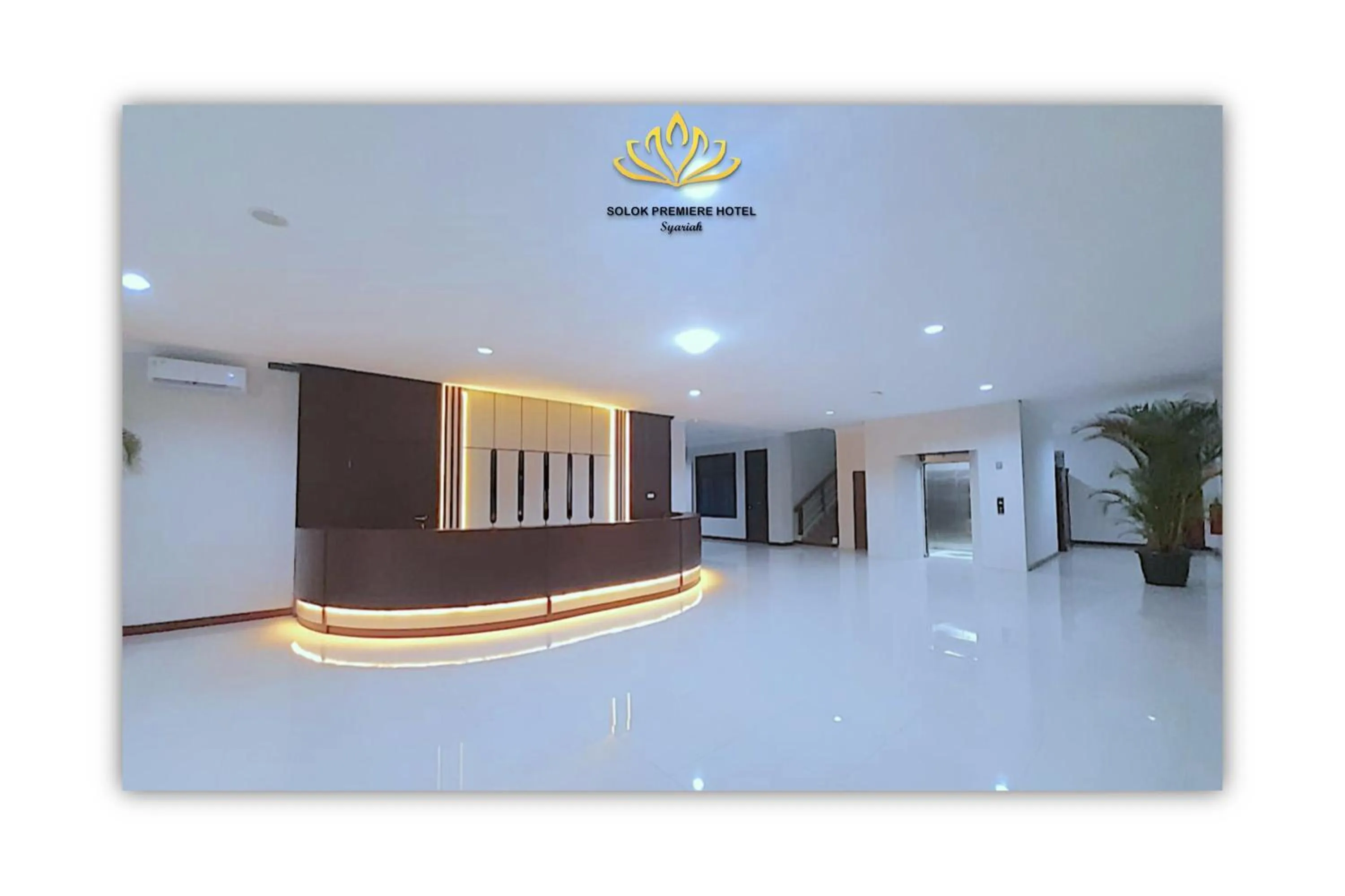 Lobby or reception in Solok Premier Hotel