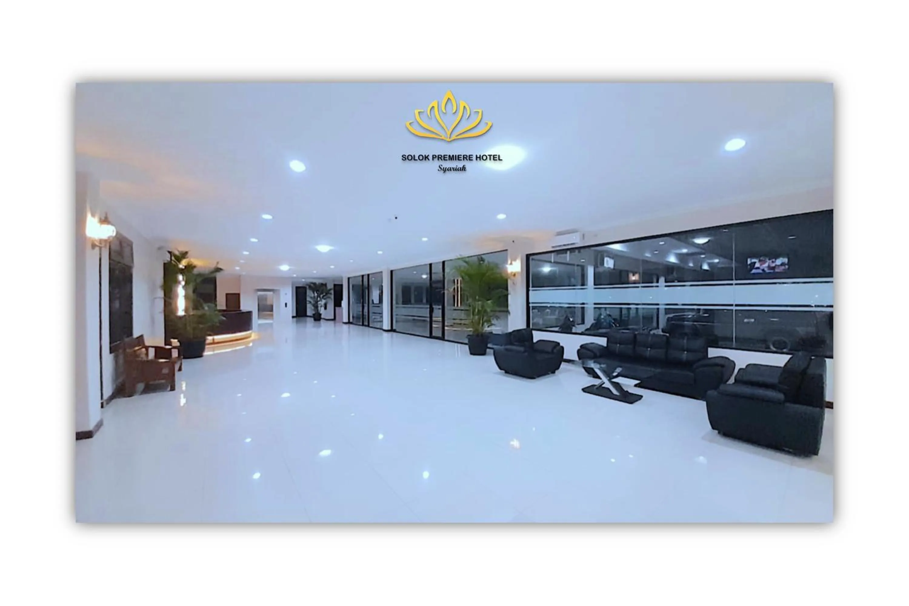 Lobby or reception in Solok Premier Hotel