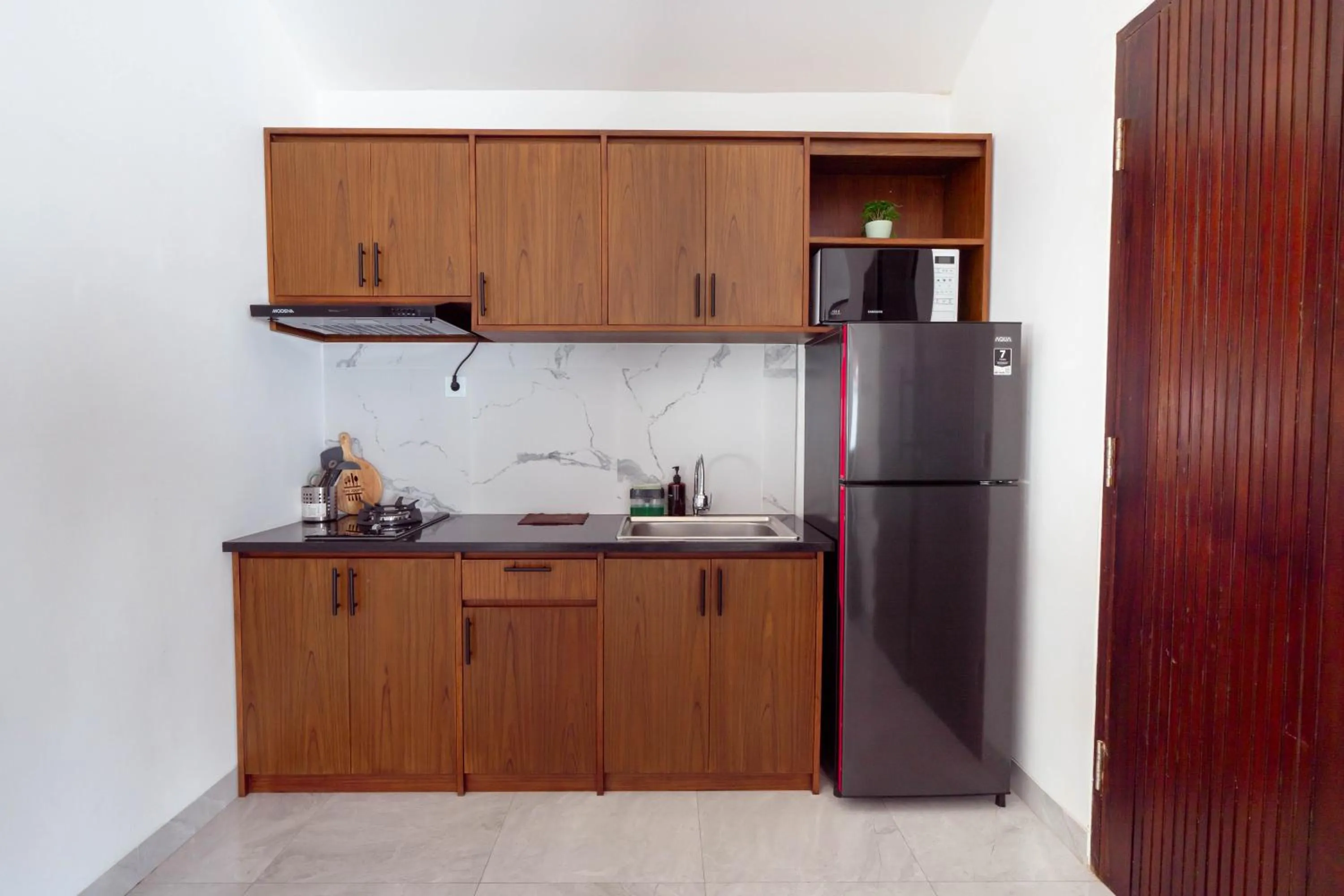 kitchen in The Lavana De Mello's Villa Seminyak -1 Bedroom Villa with Private Pool