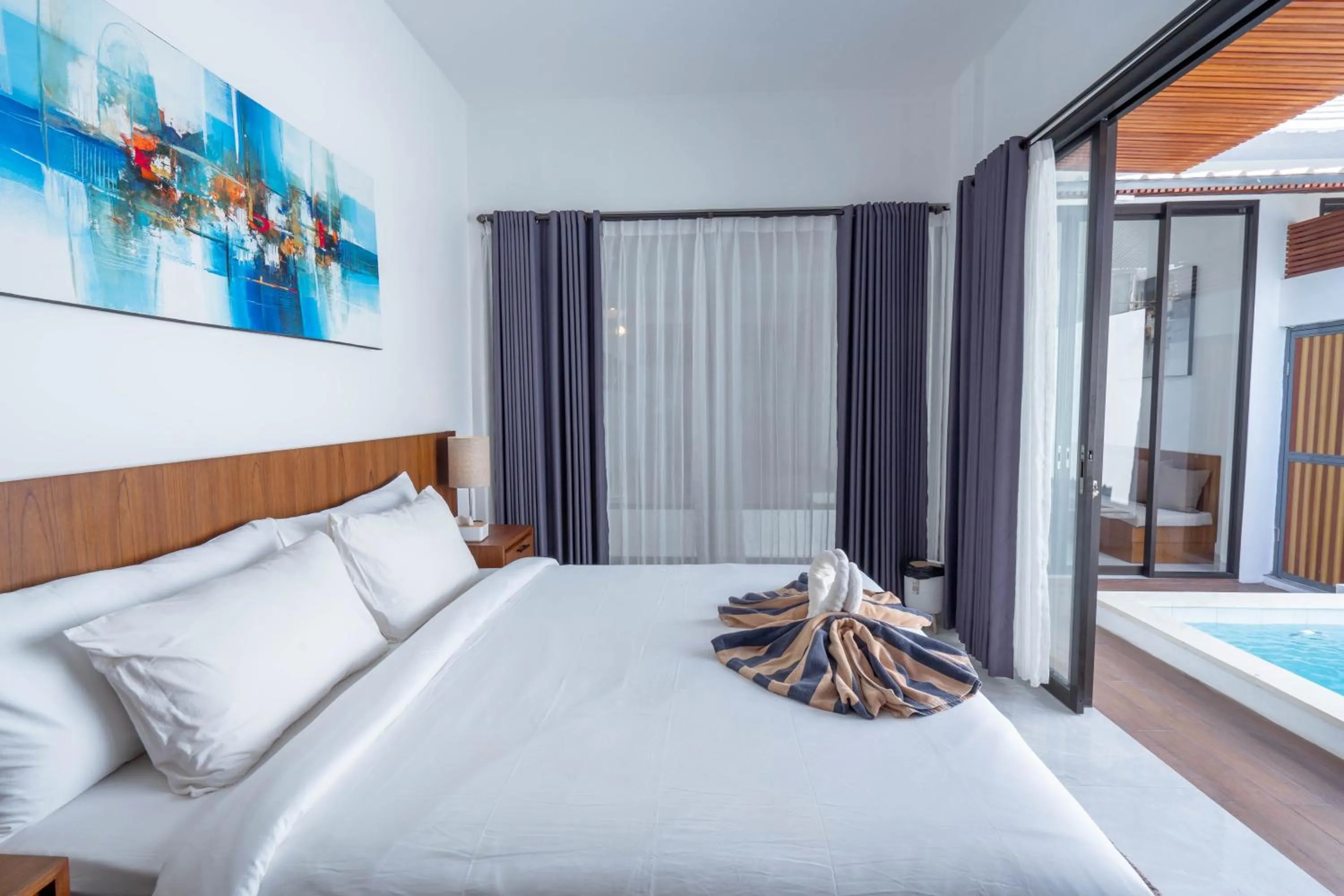 Bedroom, Bed in The Lavana De Mello's Villa Seminyak -1 Bedroom Villa with Private Pool