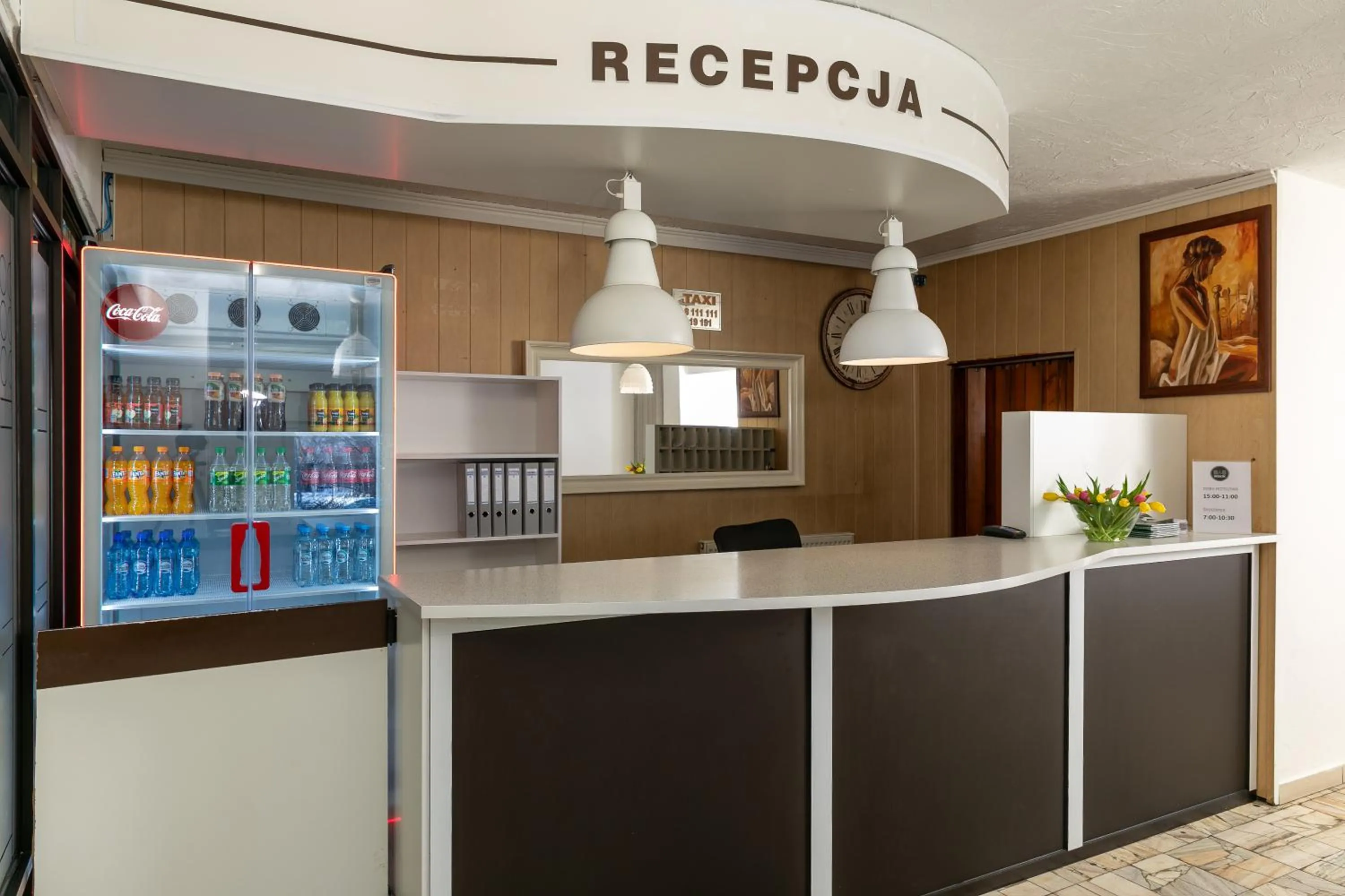 Lobby or reception in B&B Widok