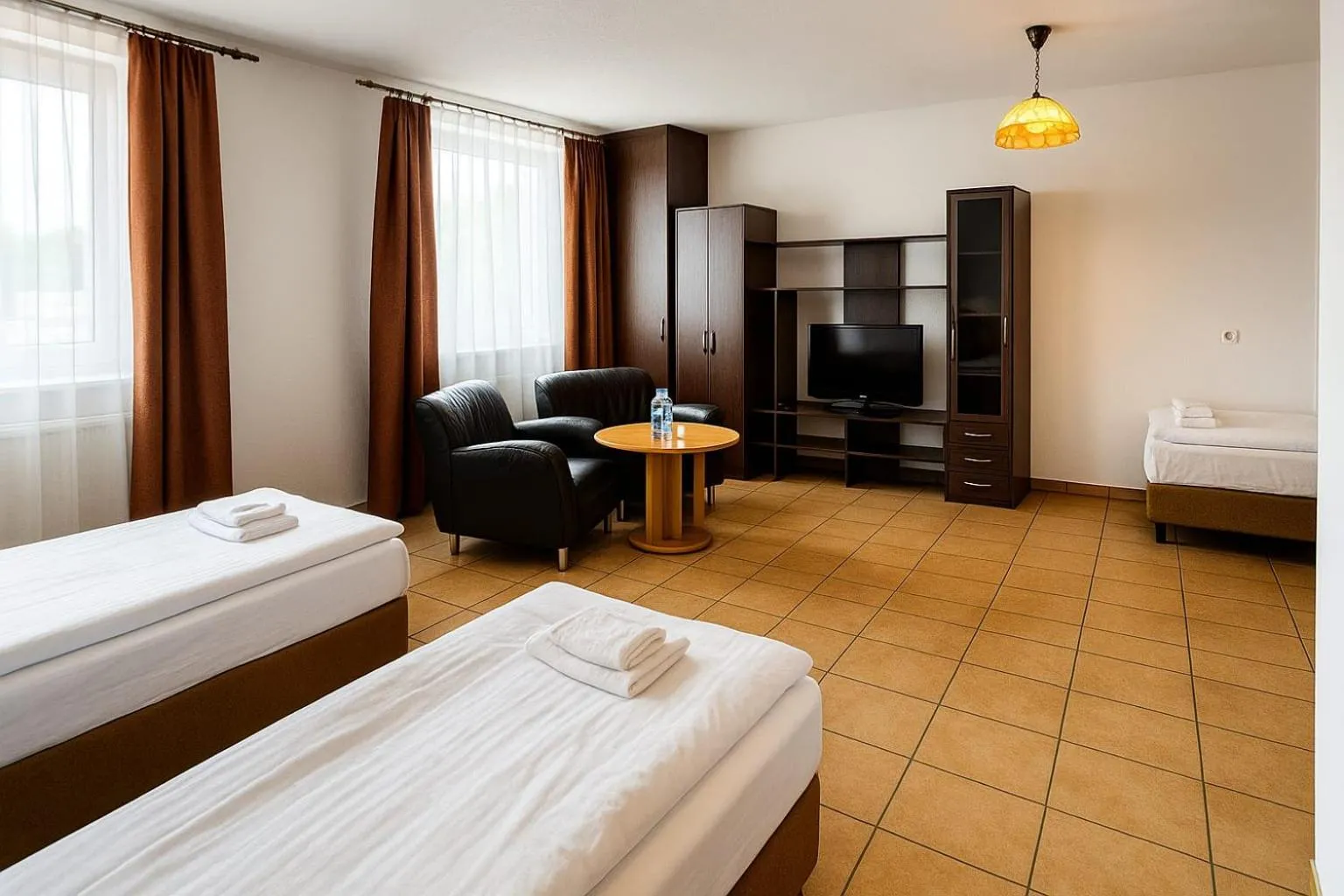 TV and multimedia, Bed in B&B Widok