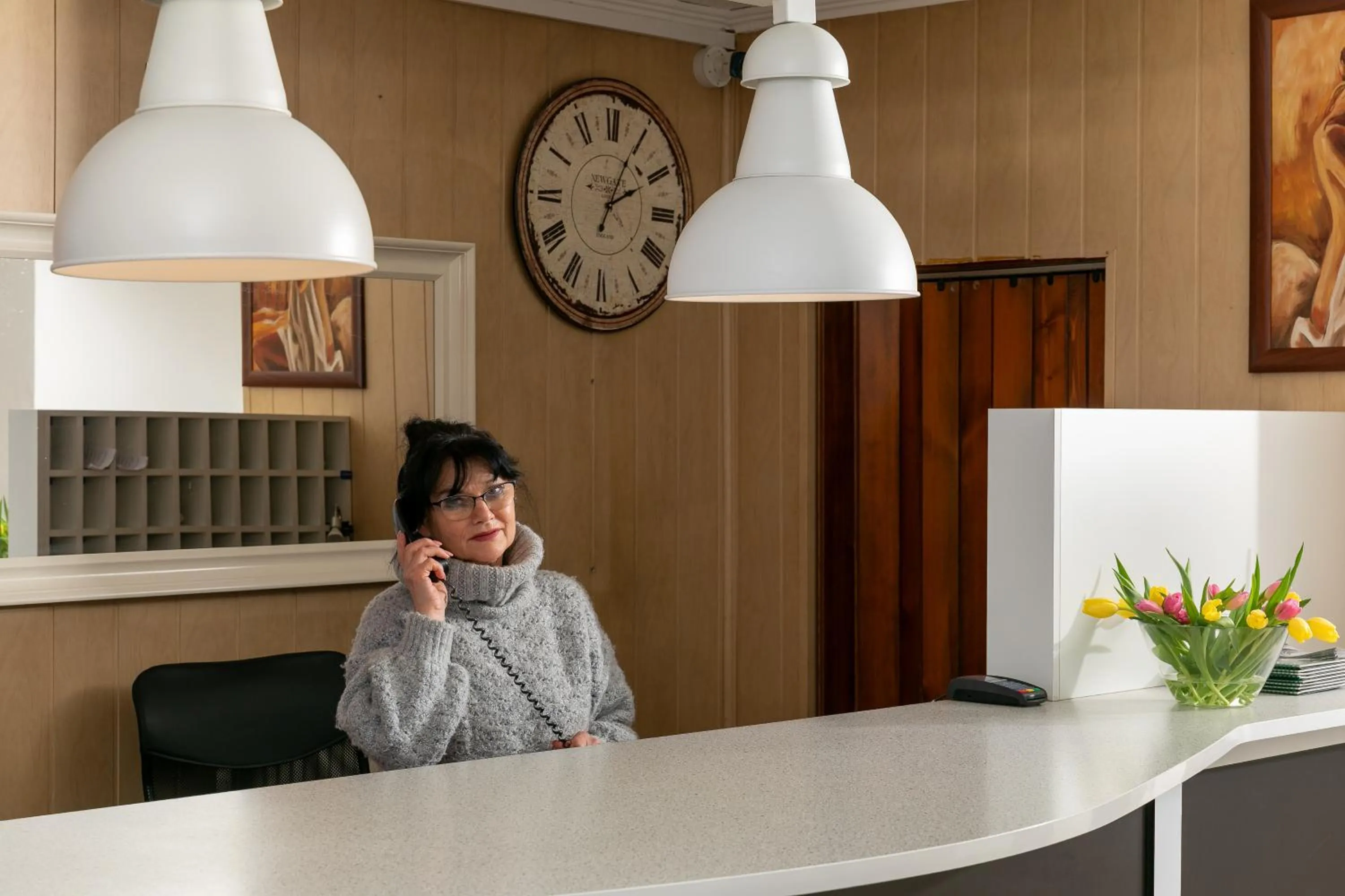 Lobby or reception in B&B Widok