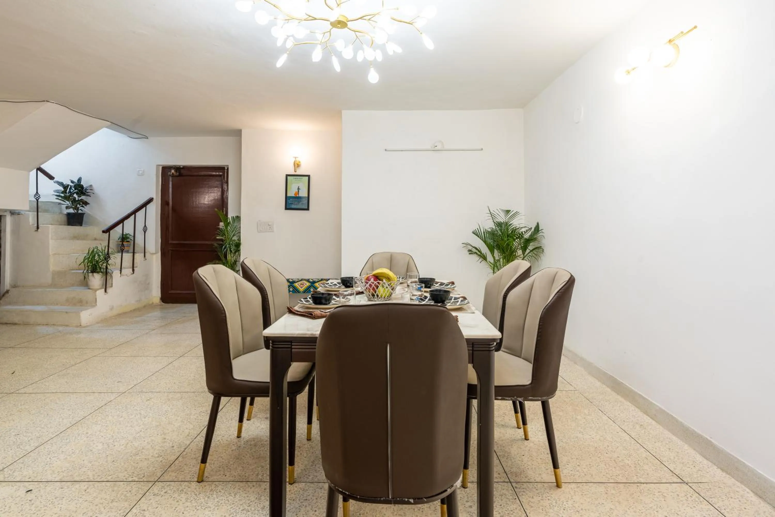Dining area in Homlee-Excellency Large 4BHK-South Delhi- NFC