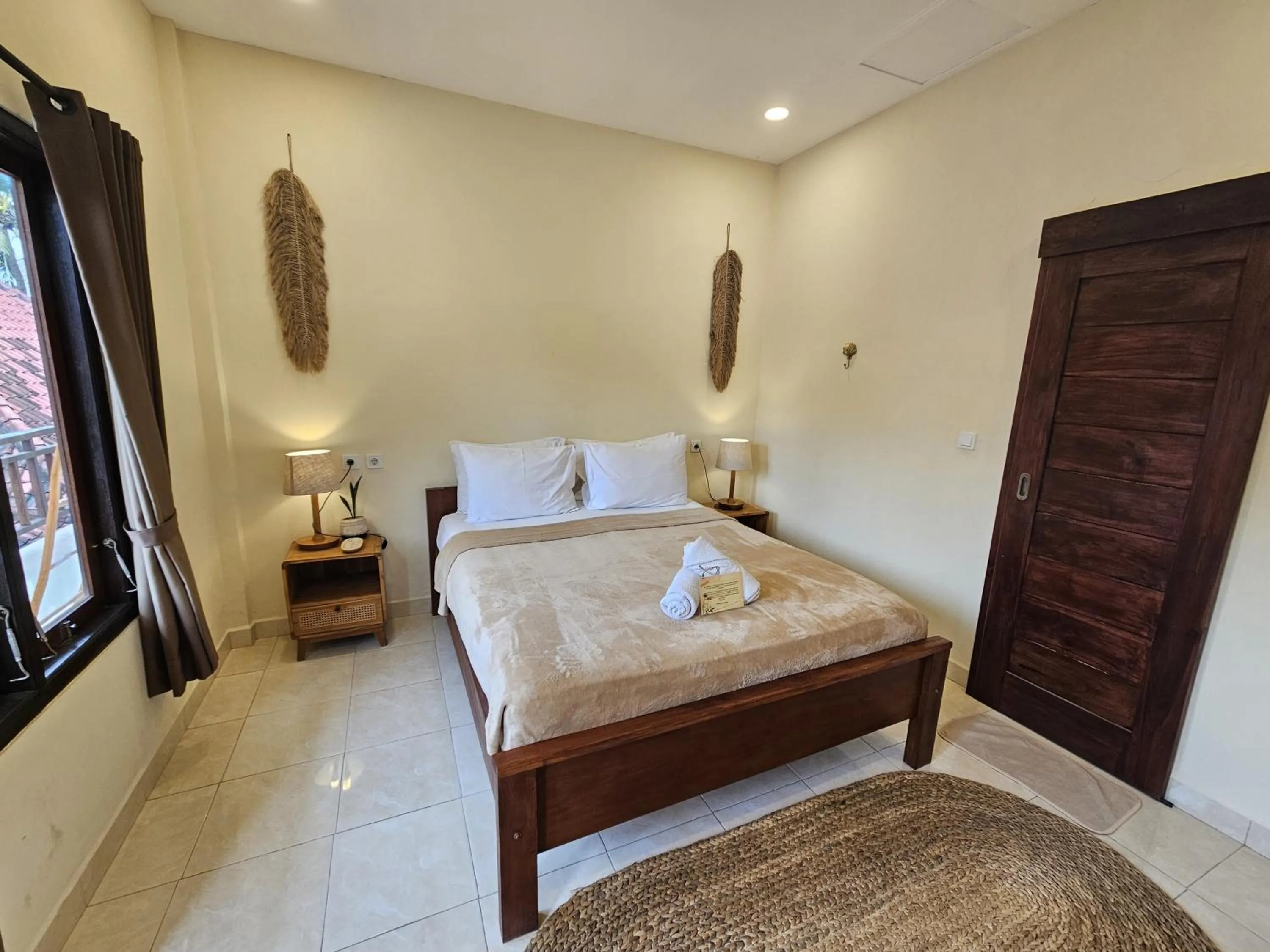 Bedroom, Bed in Risna Homestay