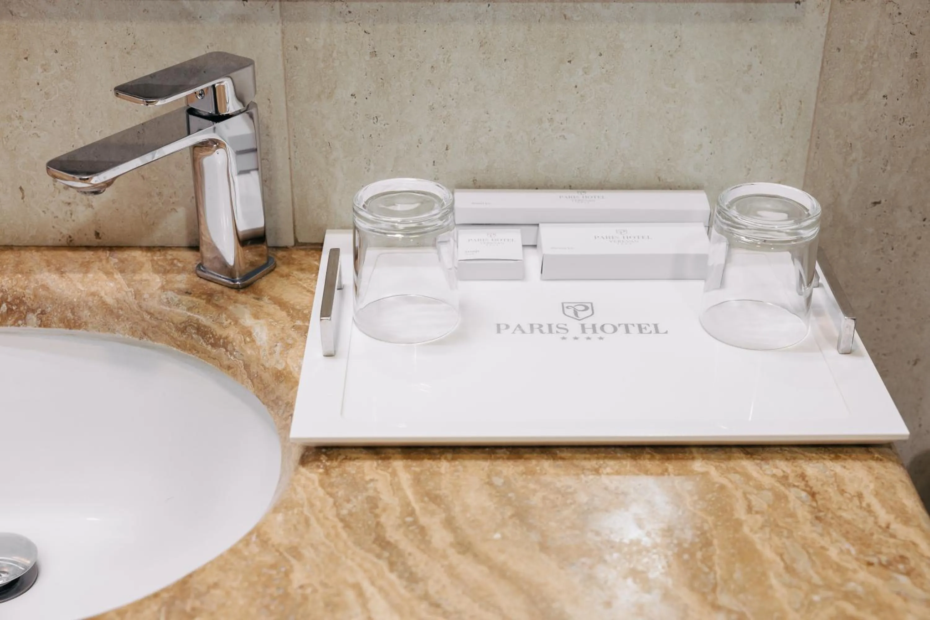 Bathroom in Paris Hotel Yerevan