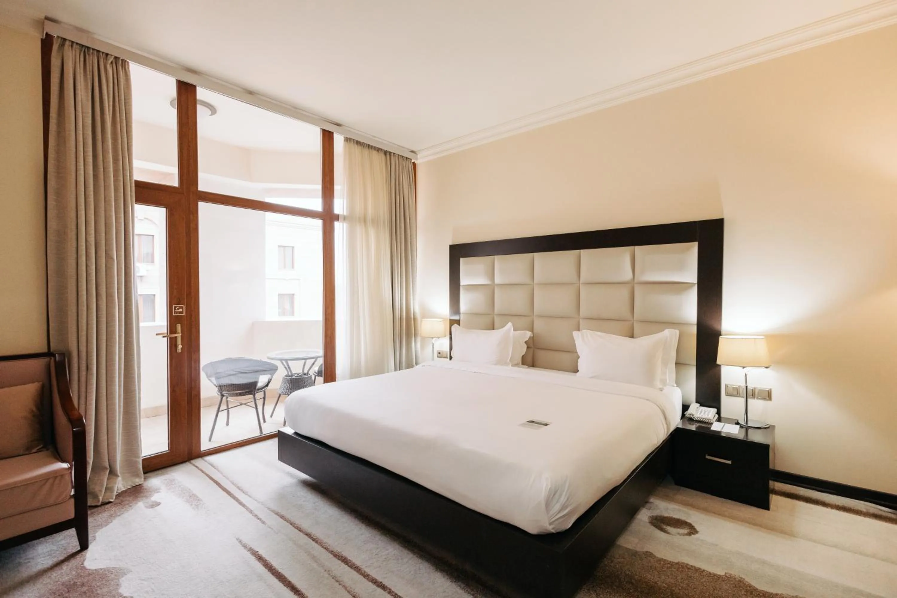 Bed in Paris Hotel Yerevan