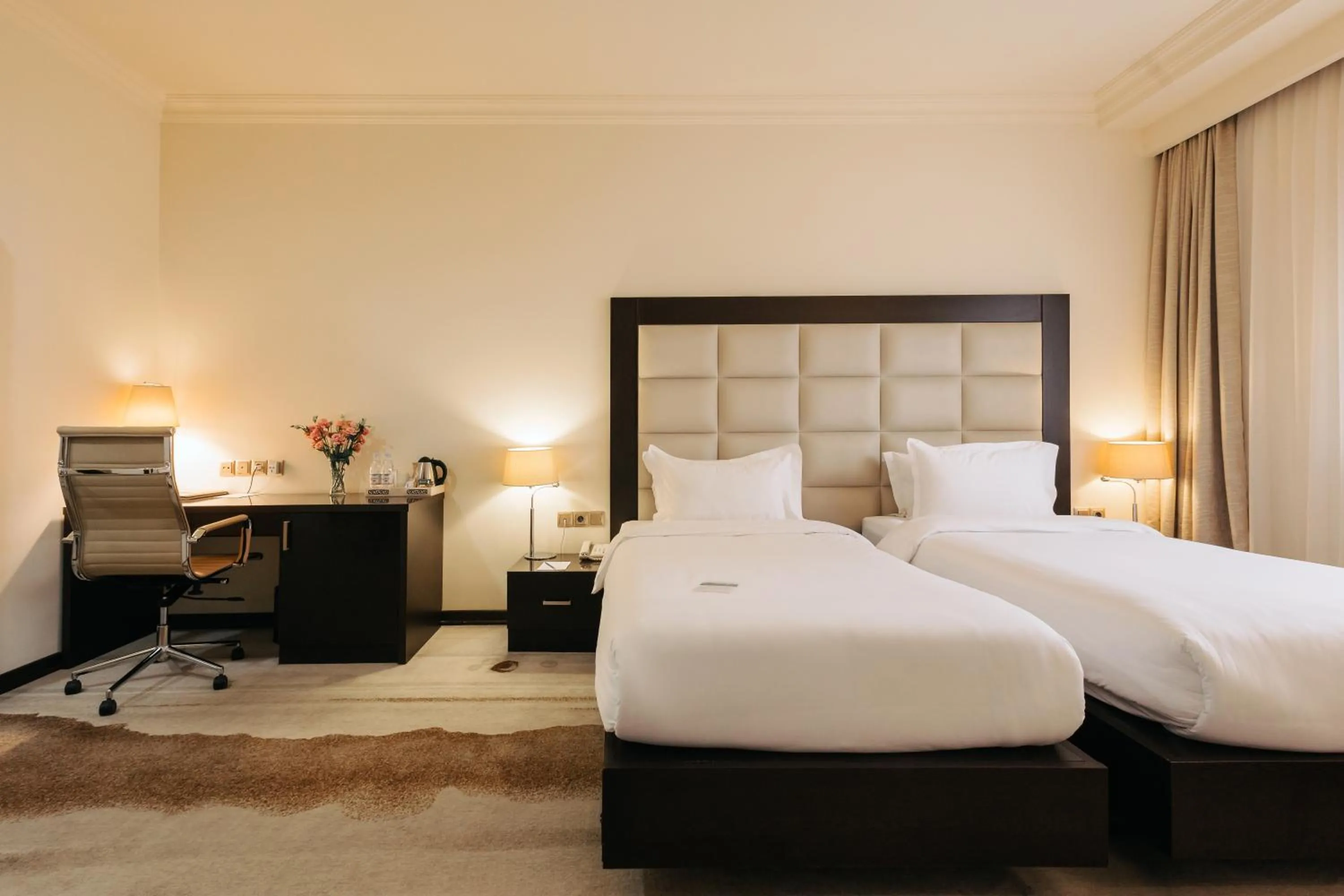 Bed in Paris Hotel Yerevan