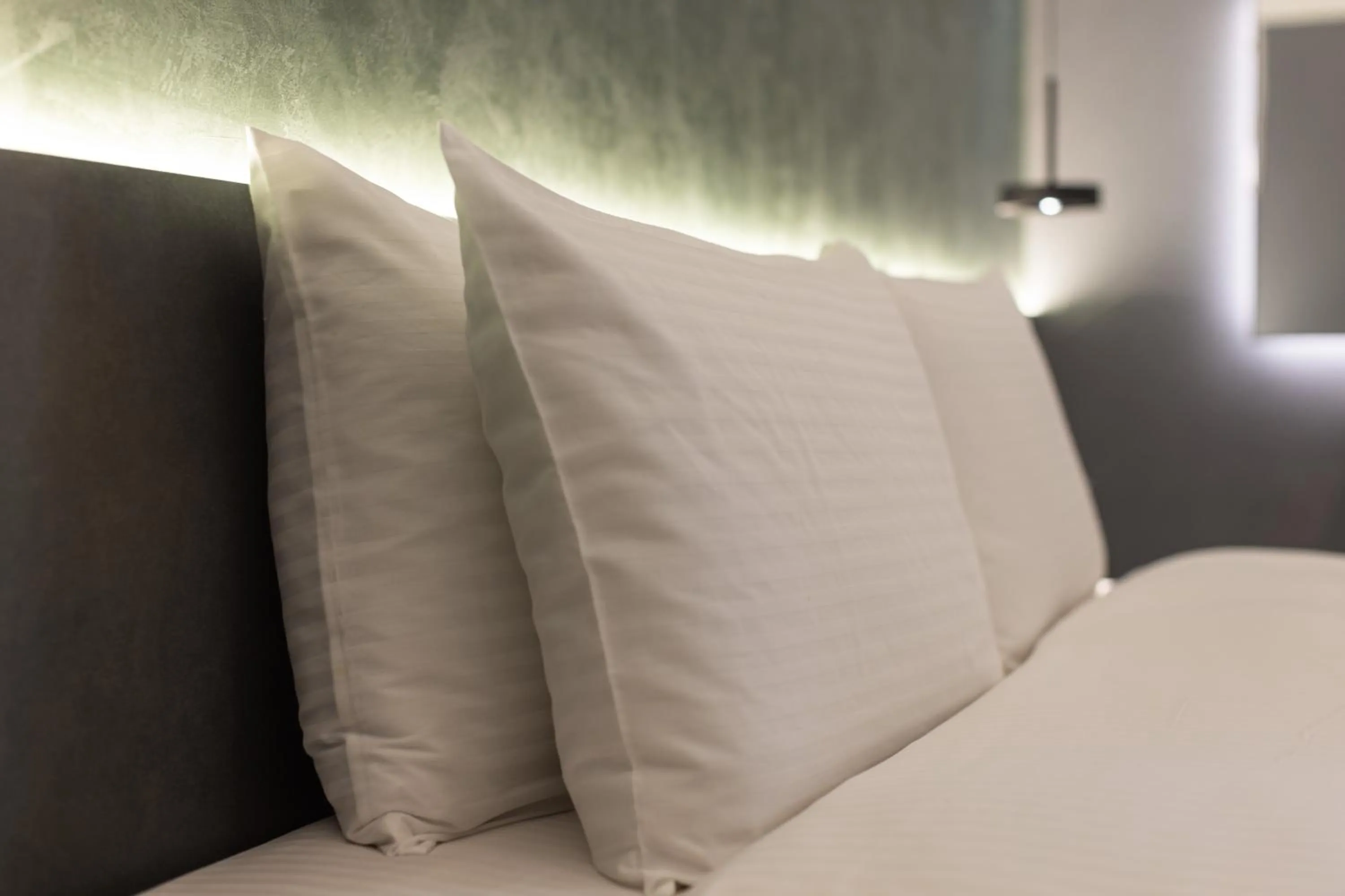 Photo of the whole room, Bed in Green Hotel