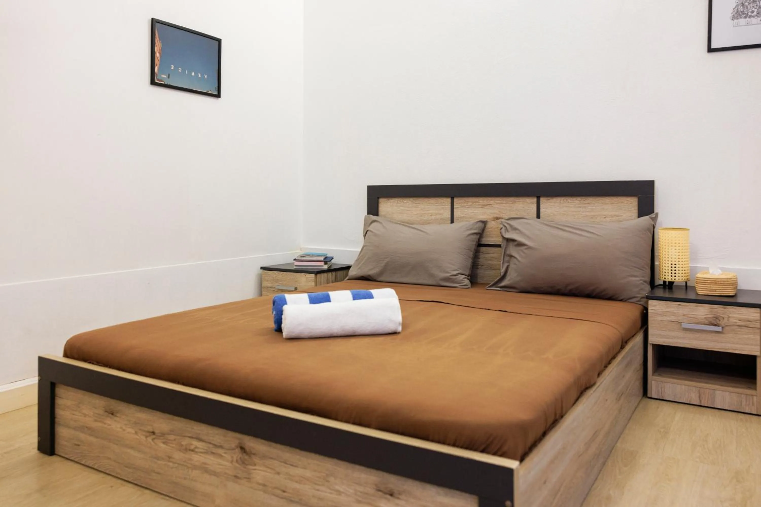 Bed in EQ SURF RETREAT