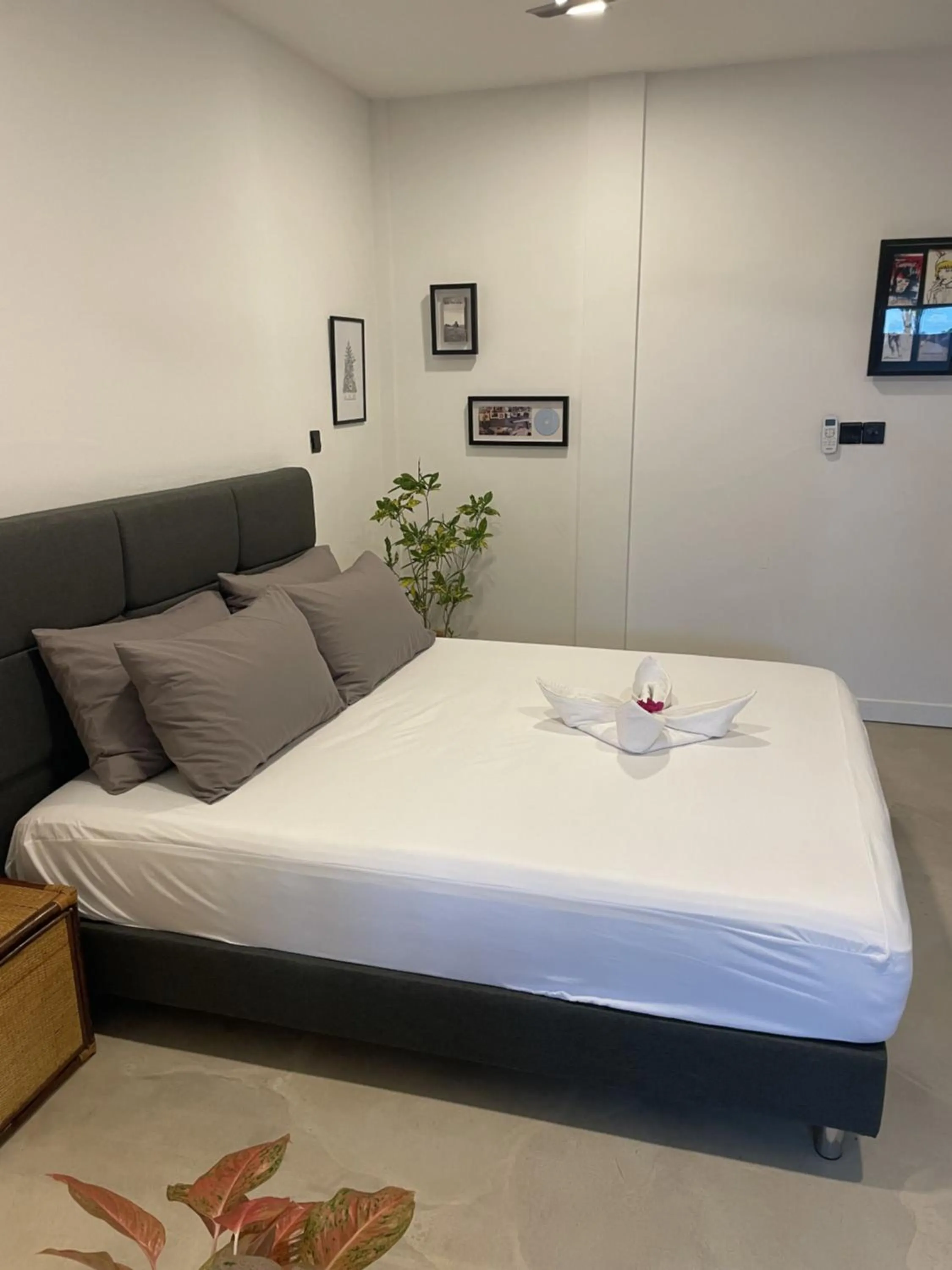 Bed in EQ SURF RETREAT