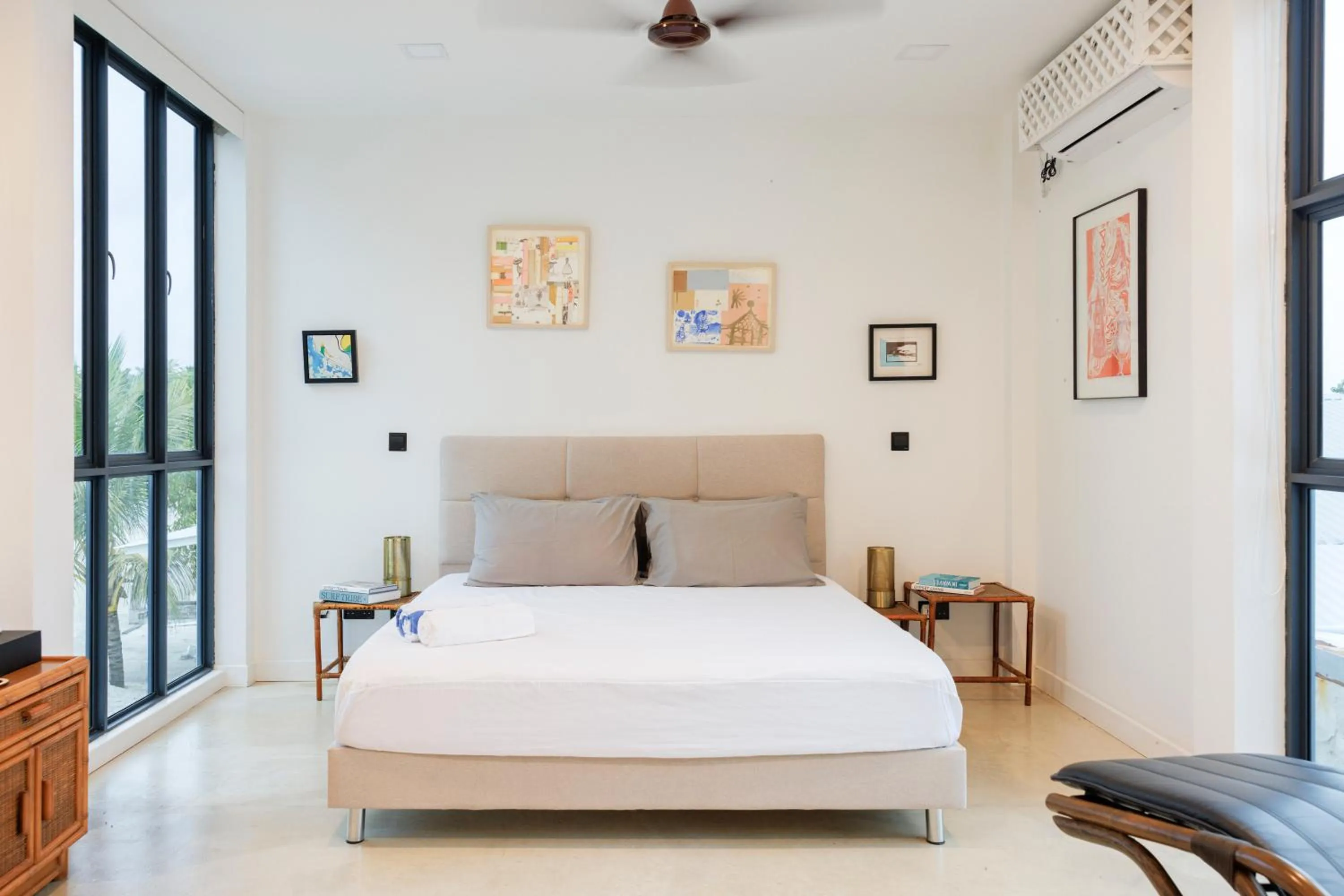 Bed in EQ SURF RETREAT