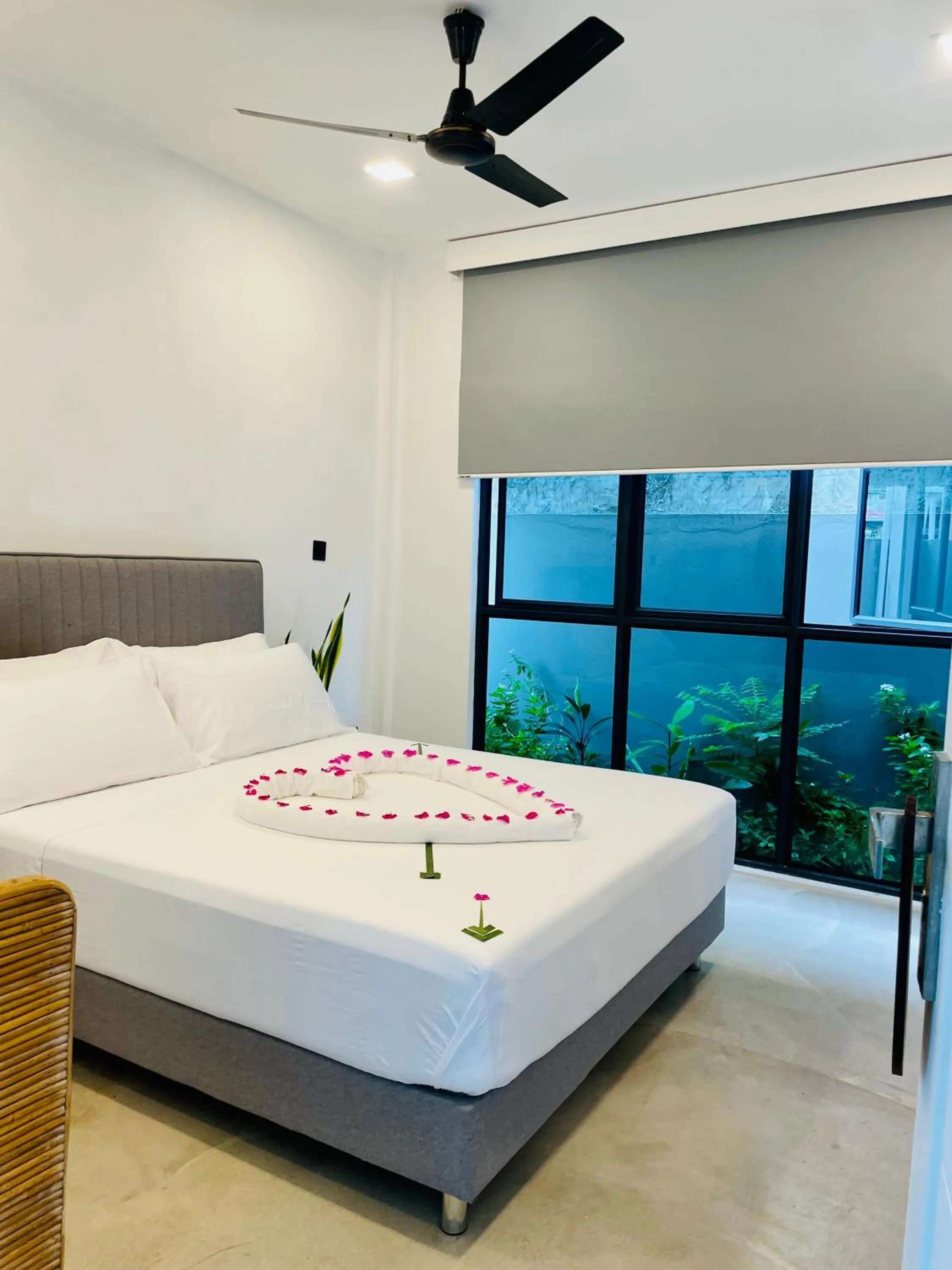 Bed in EQ SURF RETREAT